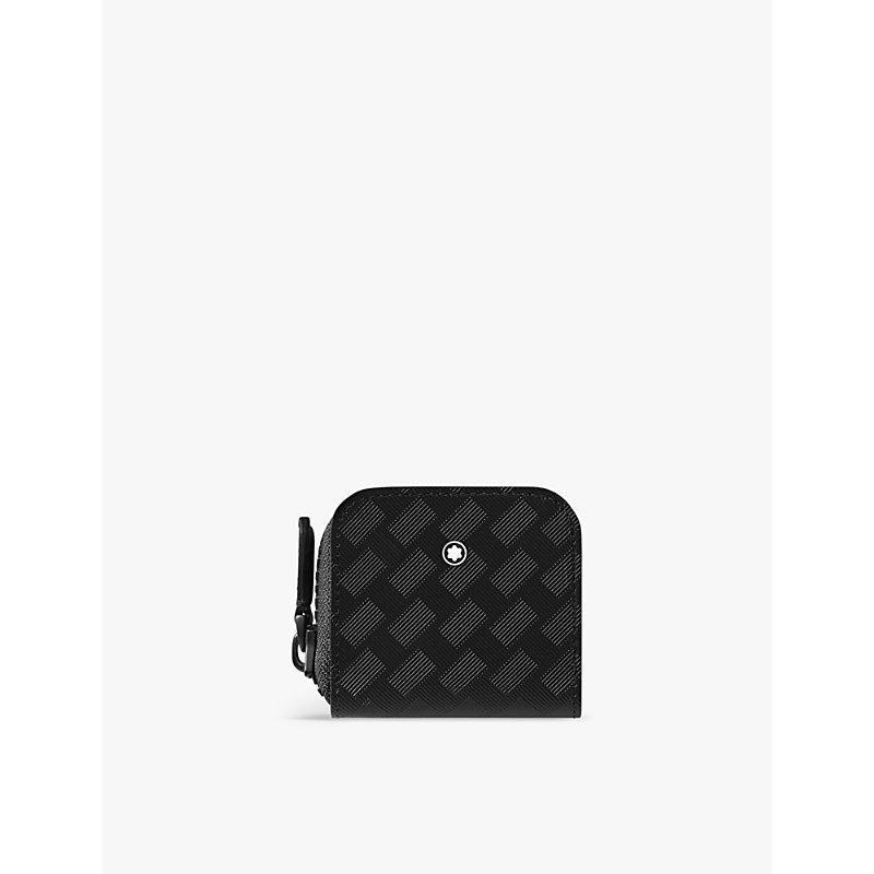 MONTBLANC Mens Black Extreme 3.0 Leather Earbuds Case Product Image