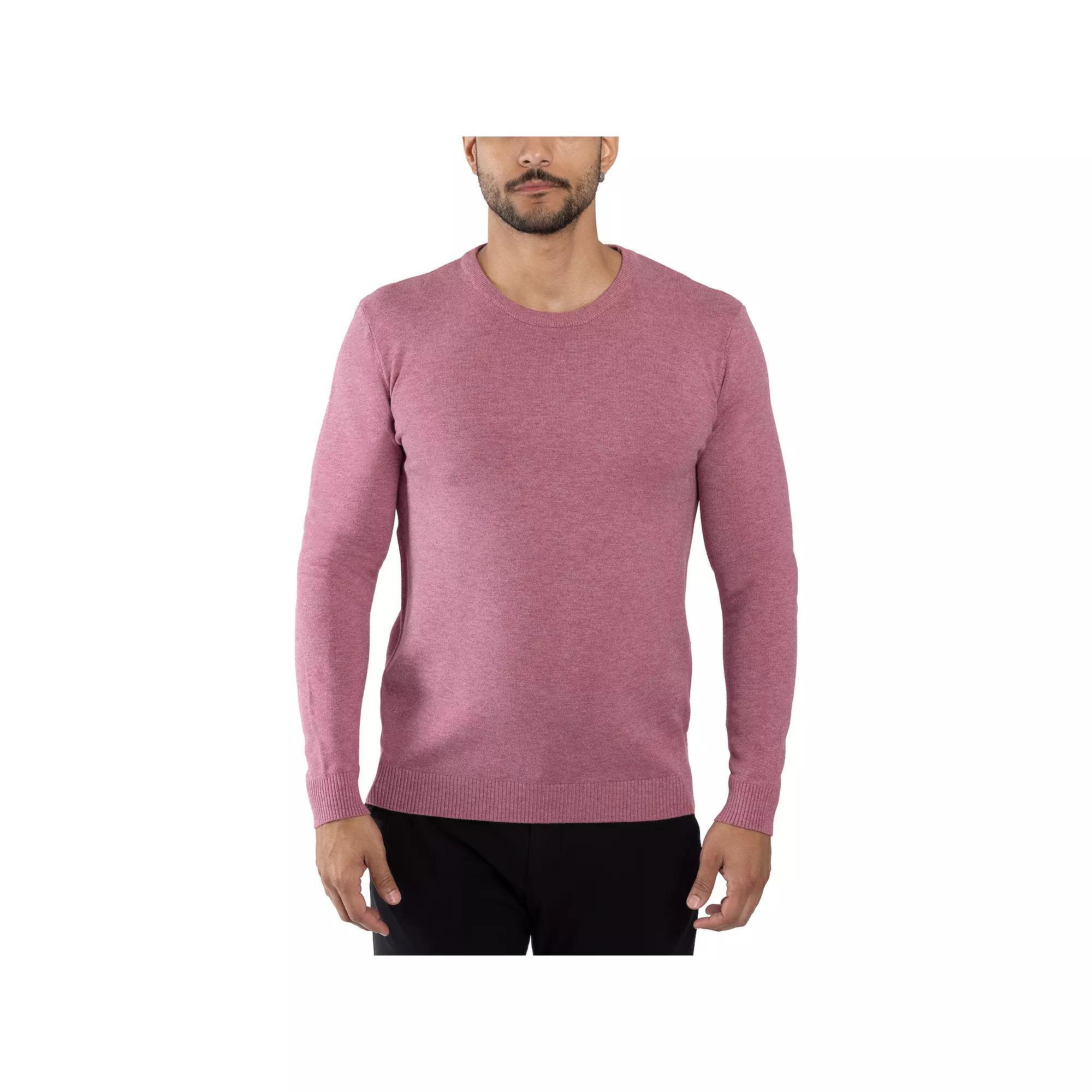 Men's Xray Fitted Crewneck Top, Size: XL, Purple Product Image