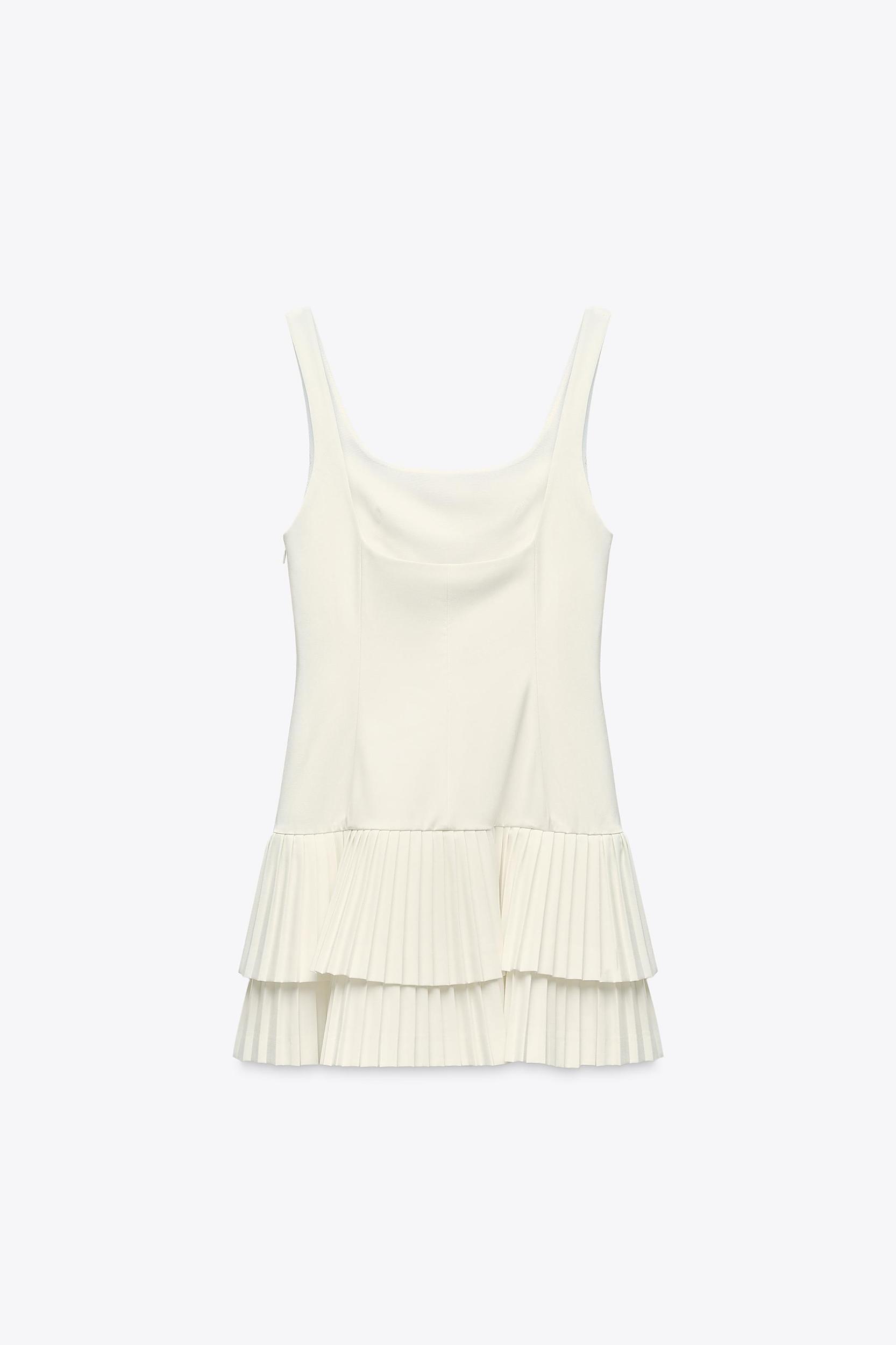 BOX PLEAT JUMPSUIT DRESS Product Image