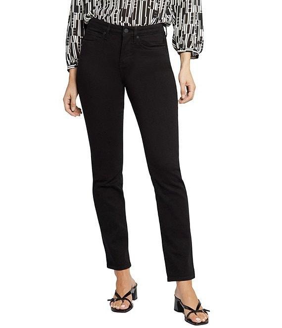 NYDJ Sheri Slim Mid Rise Stretch Denim Jeans Product Image