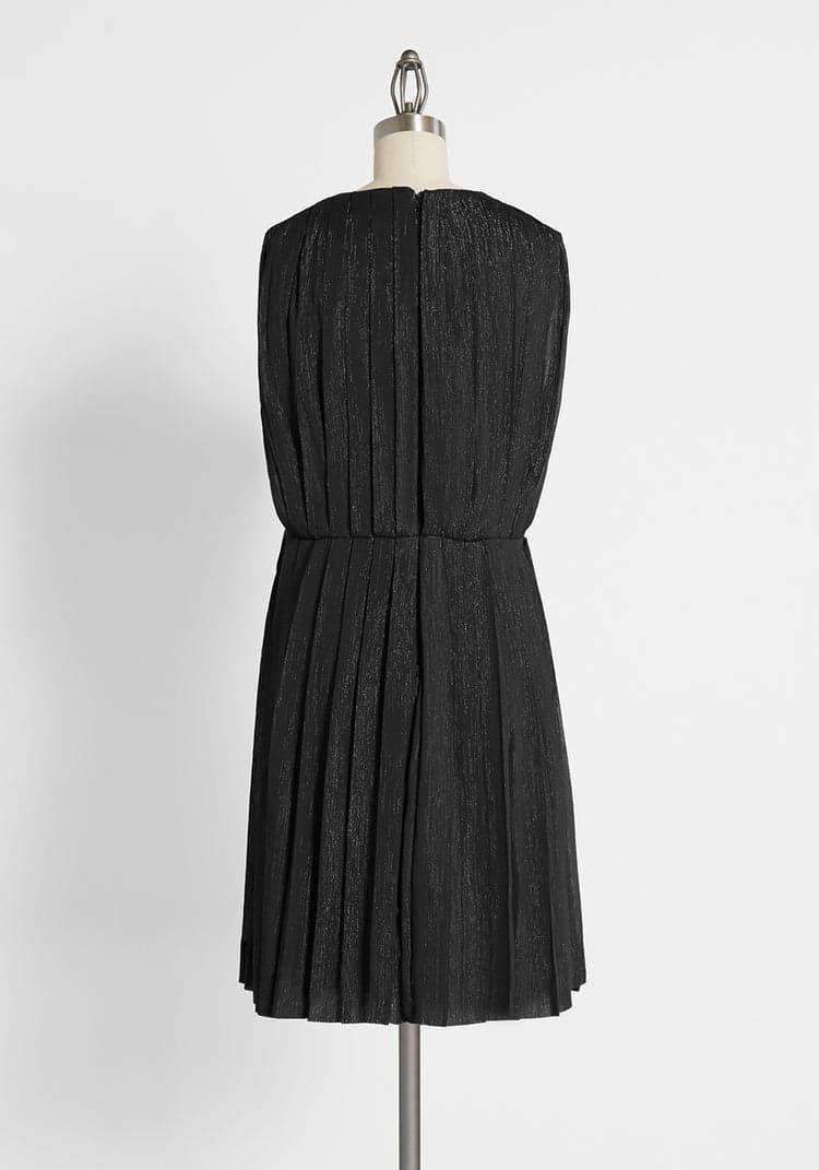 The Pleat-est Things Mini Dress Product Image