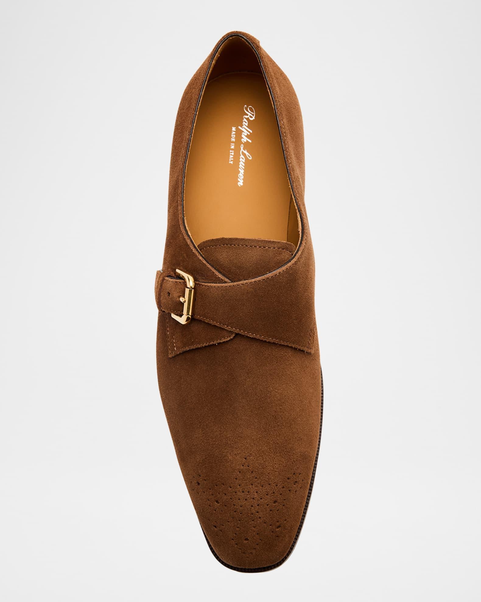 Men's Vicente Croc Leather Penny Loafers Product Image