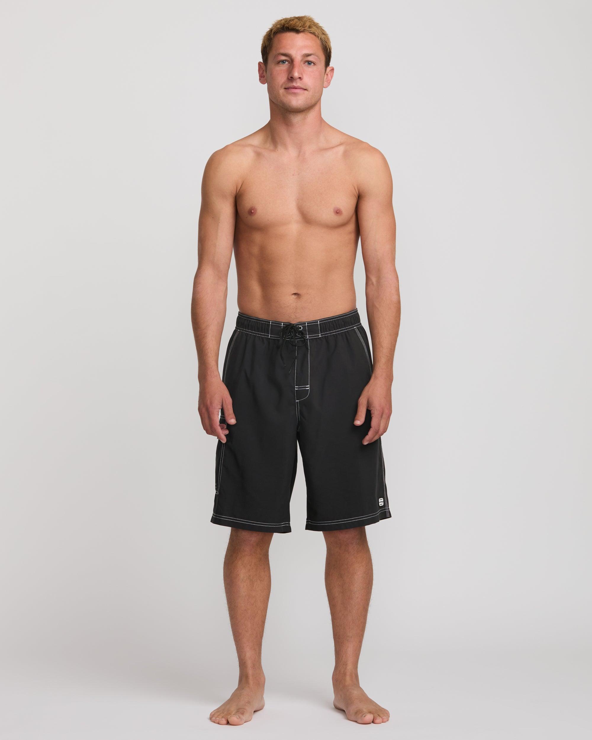 Dbah Panel Laybacks Swim Trunk - Green Ash Male Product Image