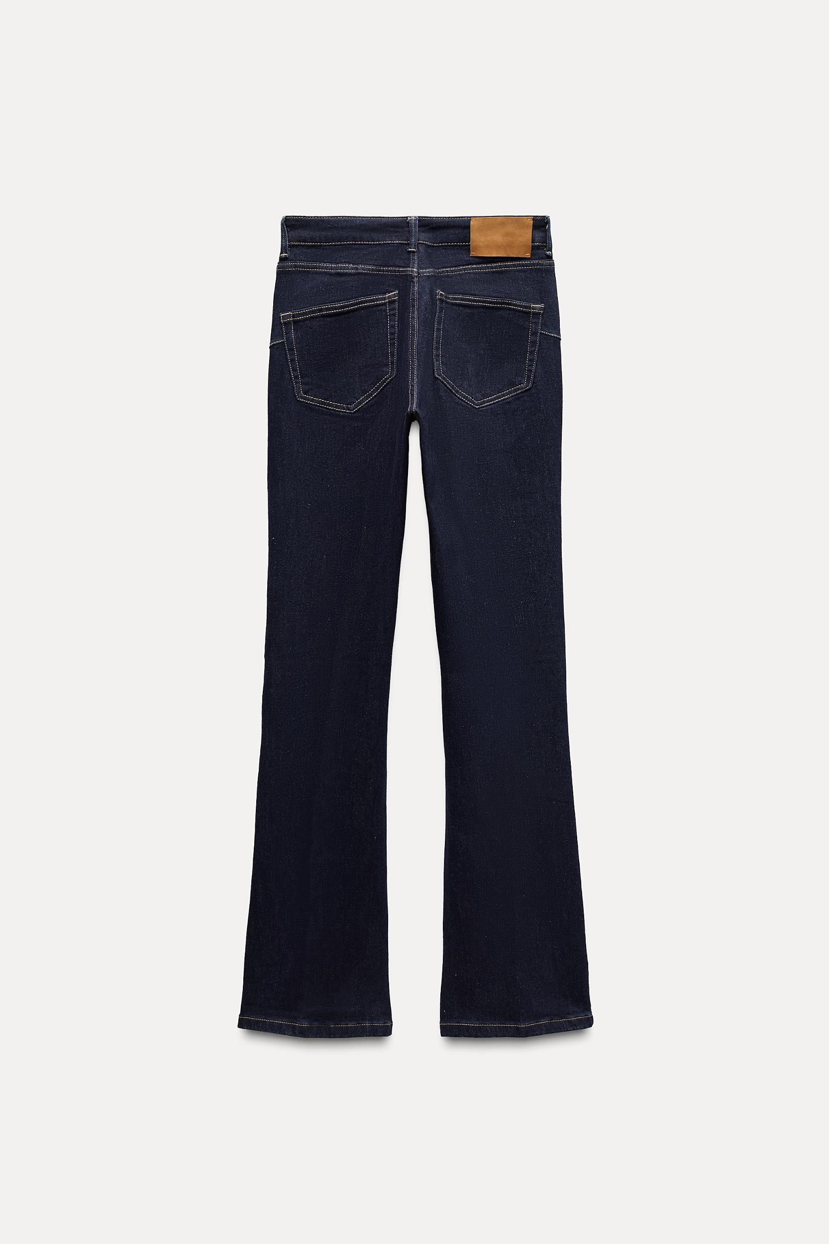 LOW RISE CONTOUR BOOTCUT JEANS ZW COLLECTION Product Image