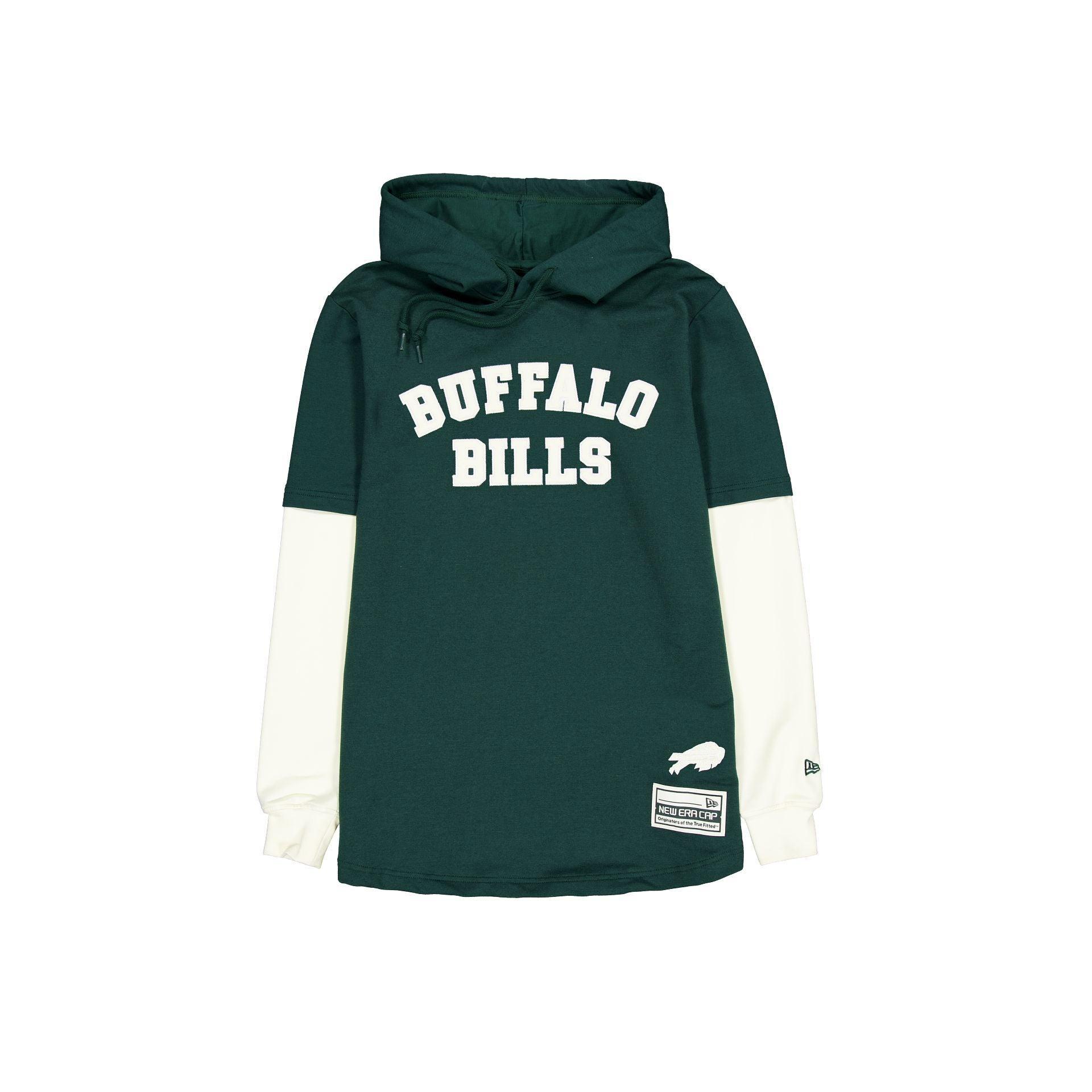 Philadelphia Eagles Dark Green Logo Select Hooded T-Shirt Male Product Image
