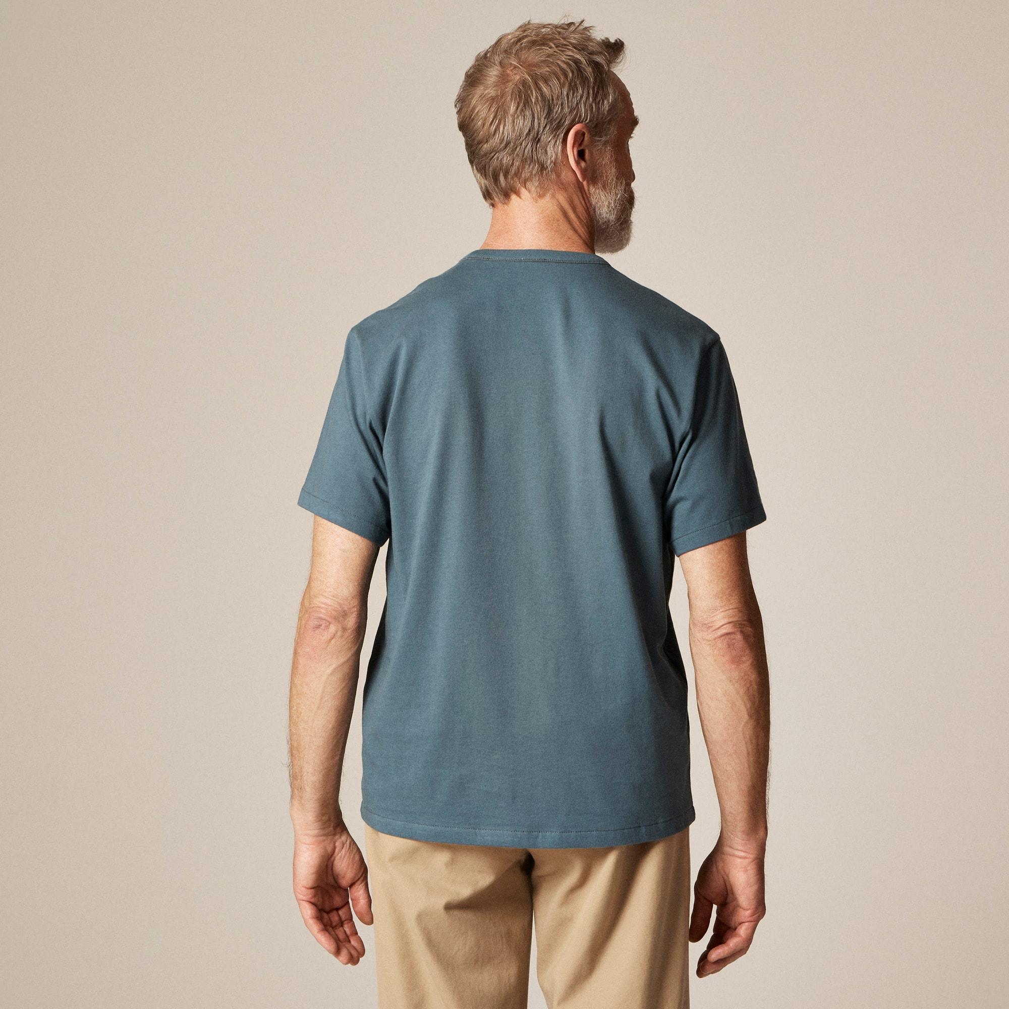 Wallace & Barnes heritage-weight cotton T-shirt Product Image