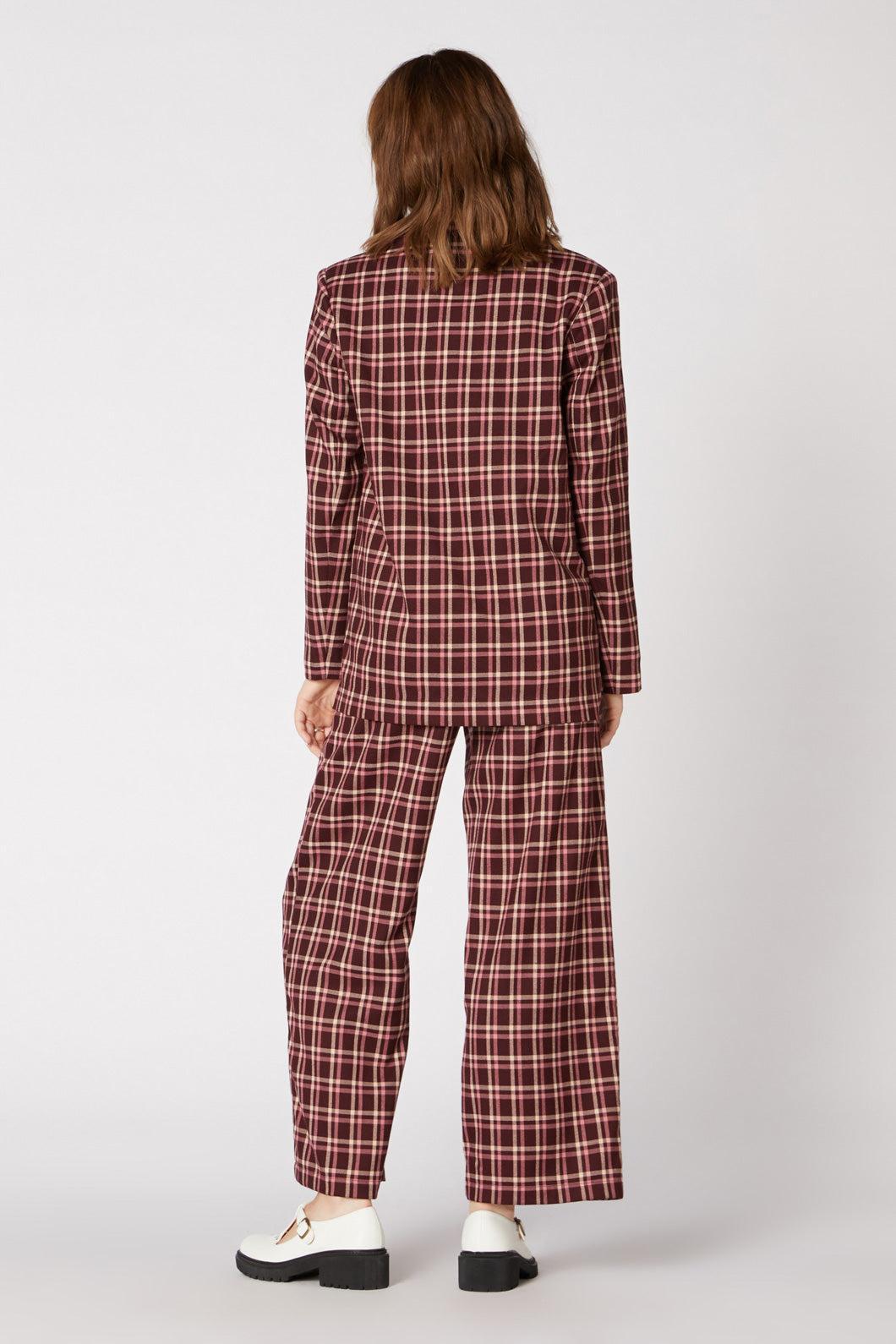 Gina Check Blazer Product Image