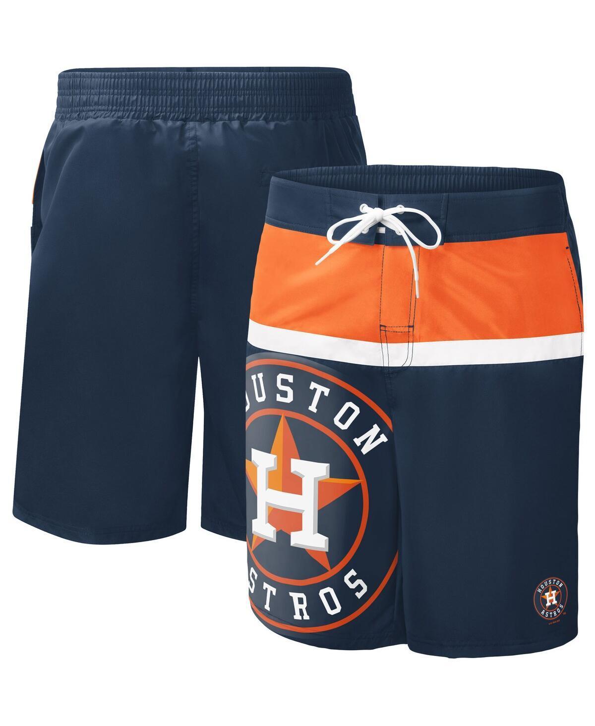 Mens G-III Sports by Carl Banks Houston Astros Sea Wind Swim Shorts Blue Product Image