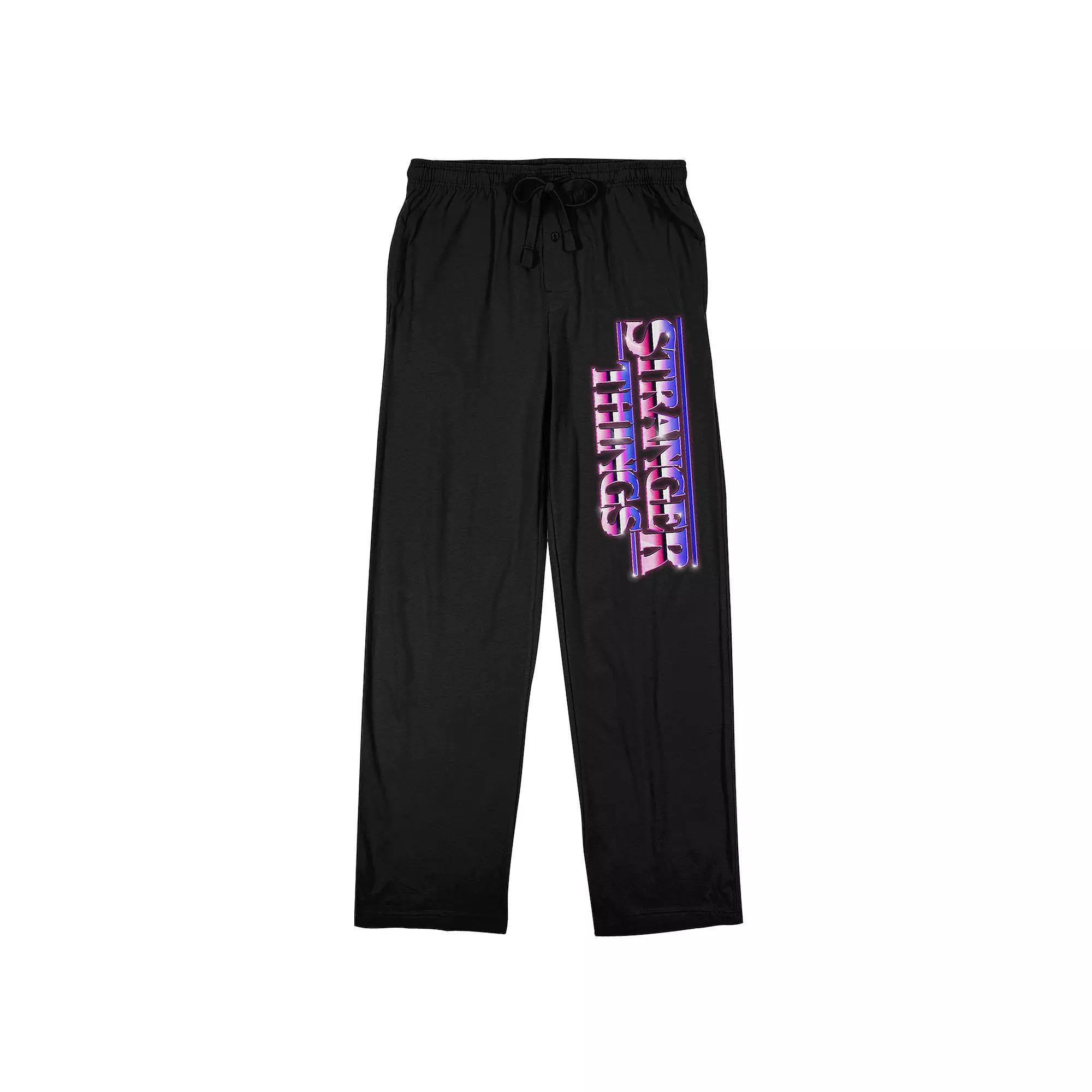 Men's The Fast & The Furious Metallic Logo Sleep Pants, Size: Large, Black Product Image