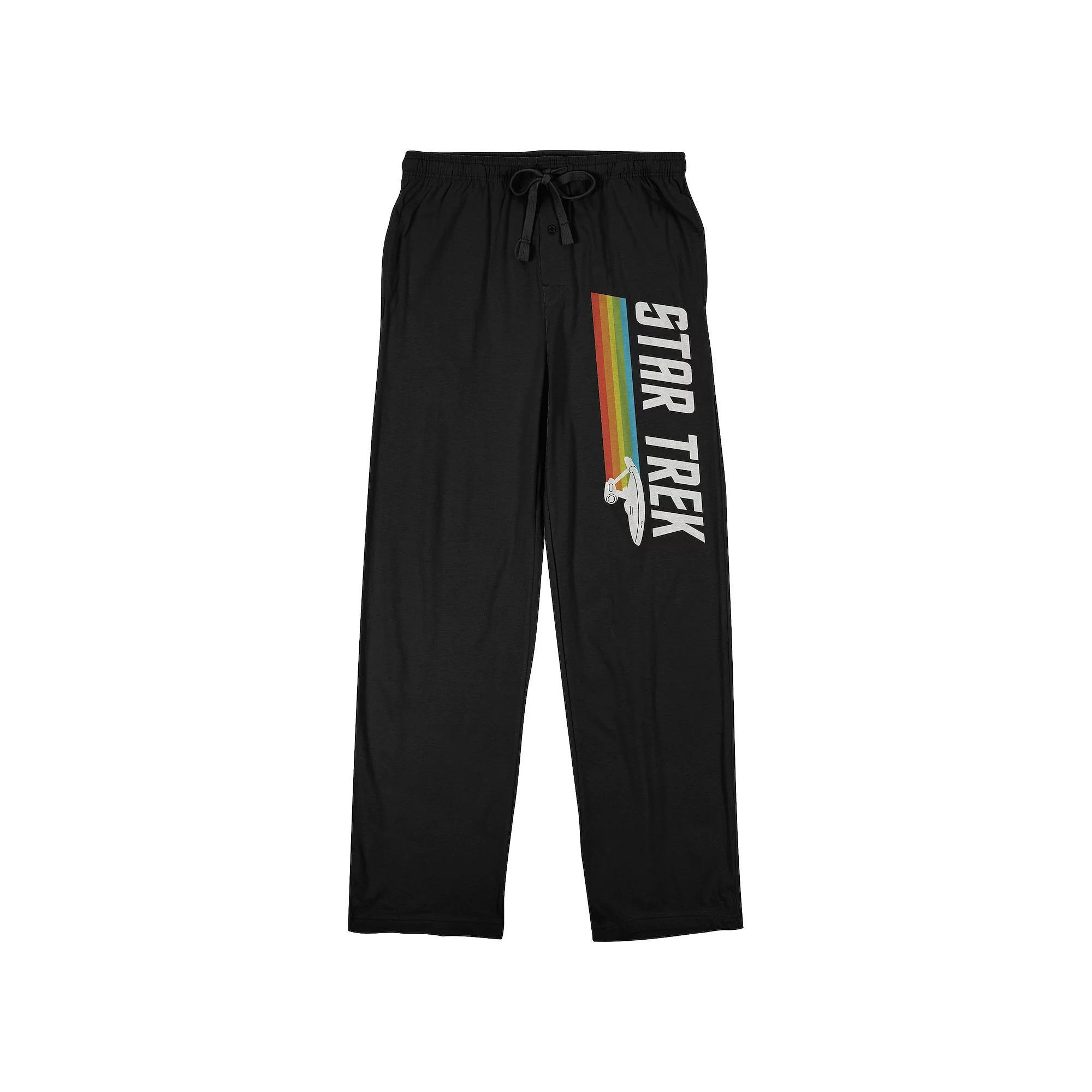 Men's Star Trek Original Sleep Pants, Size: Small, Black Product Image