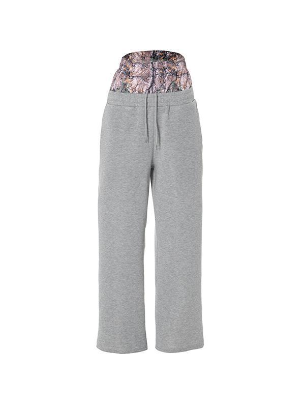 Waistband Stitching Sweatpants Product Image