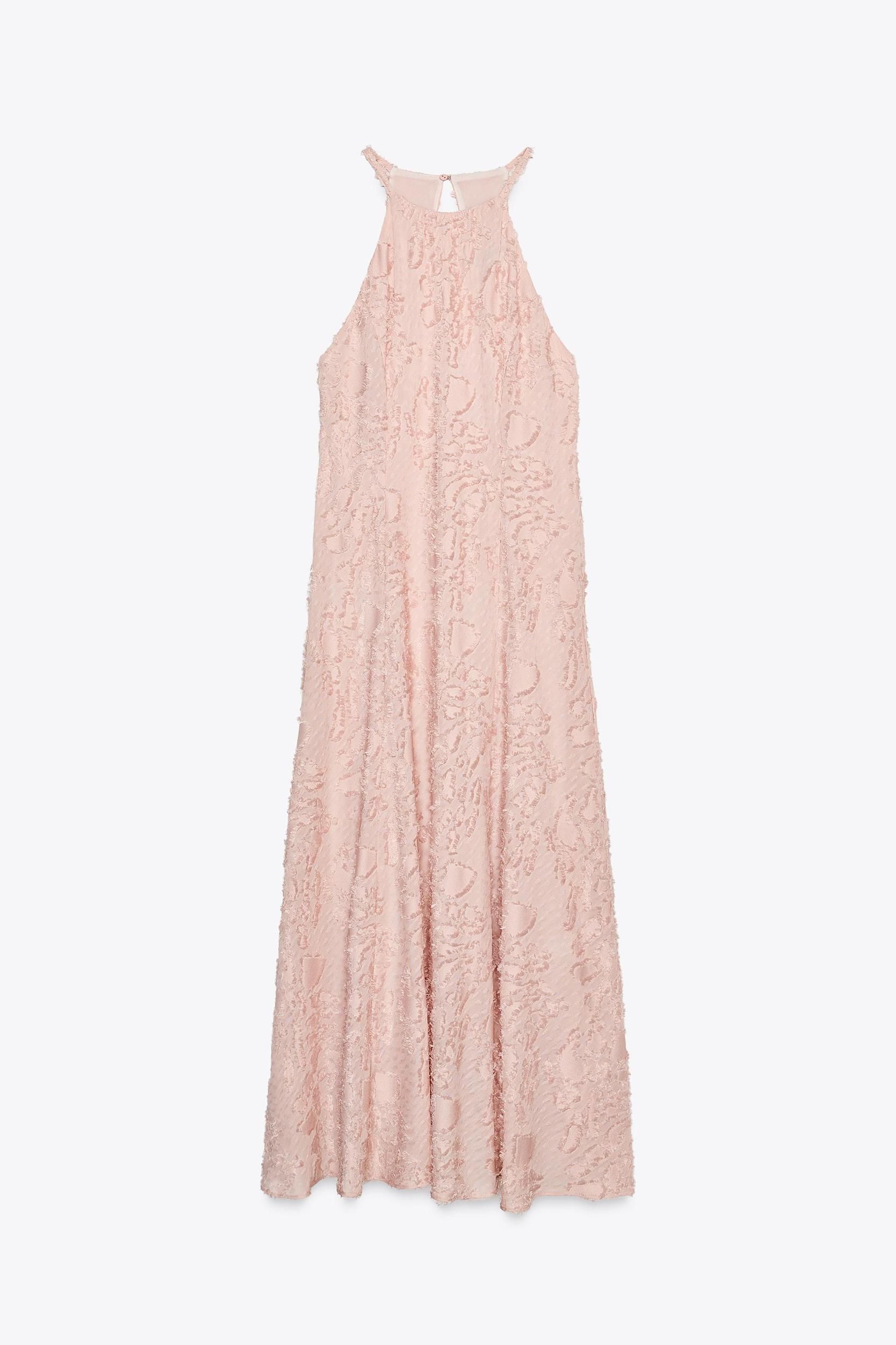 STRUCTURED HALTER DRESS Product Image
