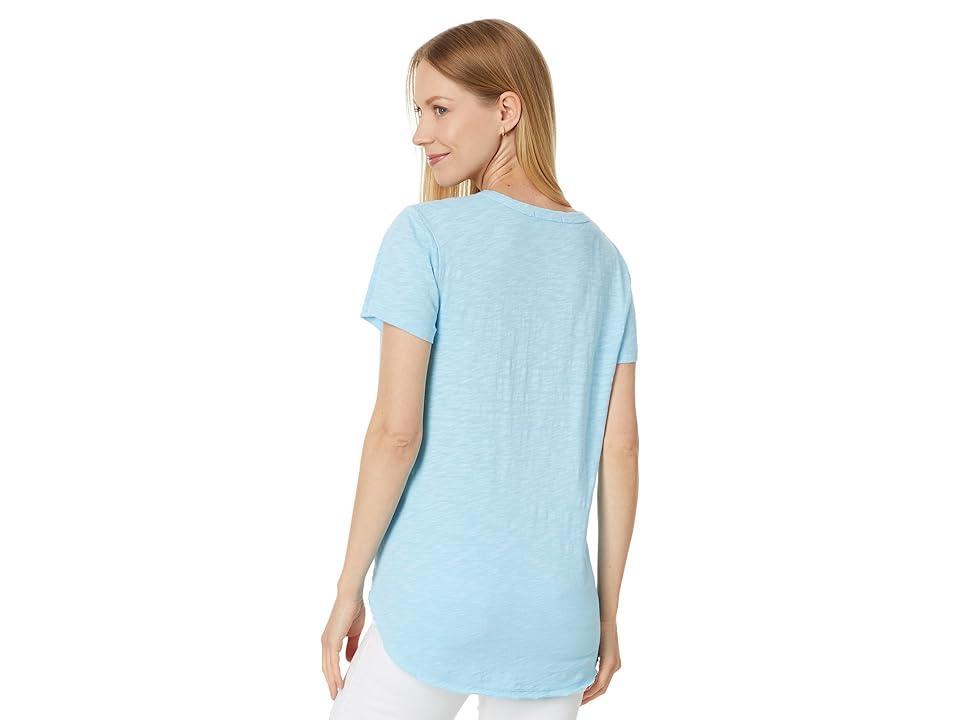 Mod-o-doc Crew Neck Tee with Curved Hem Women's Clothing Product Image