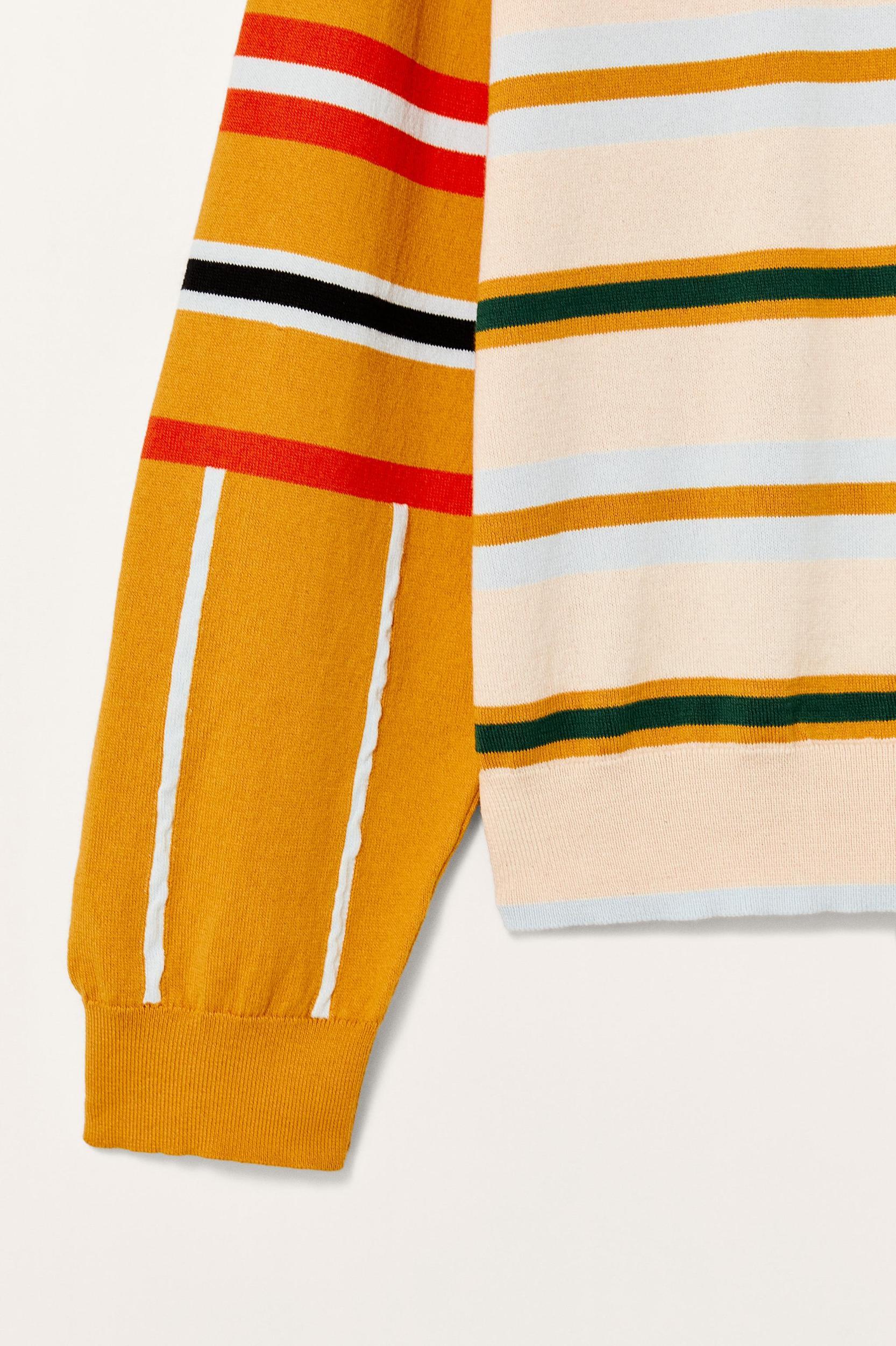 LIMITED EDITION STRIPED WIDE FIT PANTS Product Image