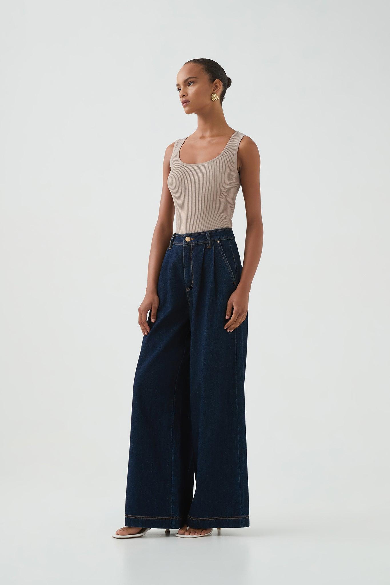 Deia Rib Knit Top Product Image
