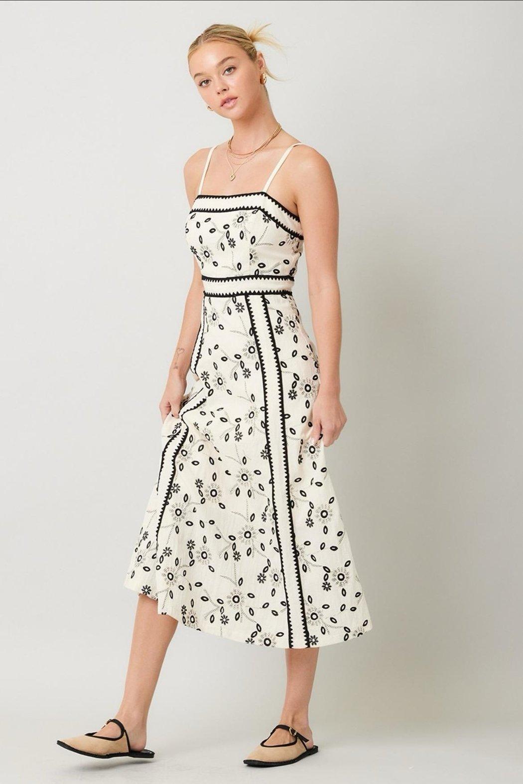 Embroidered Lace Dress Product Image