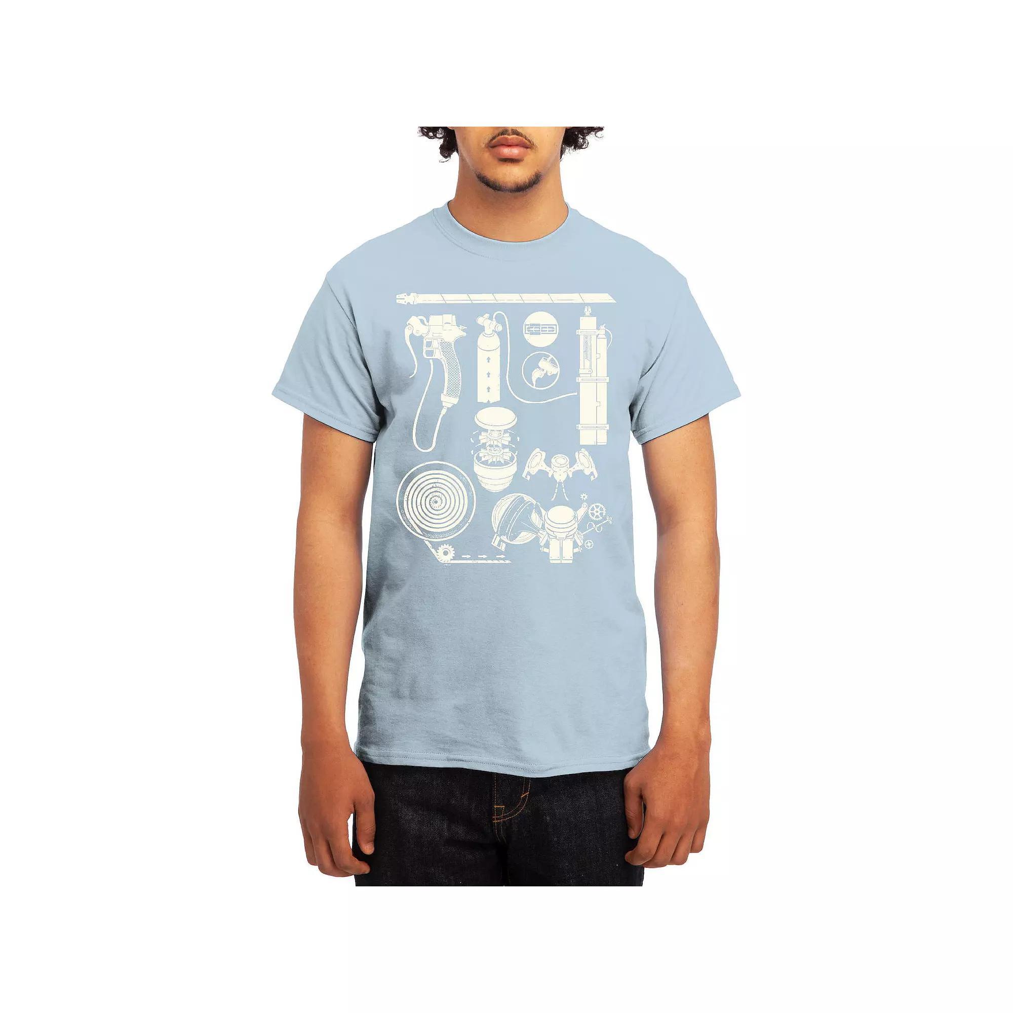 Men's Attack on Titan Ornate Collage Graphic Tee, Boy's, Size: Small, Grey Product Image