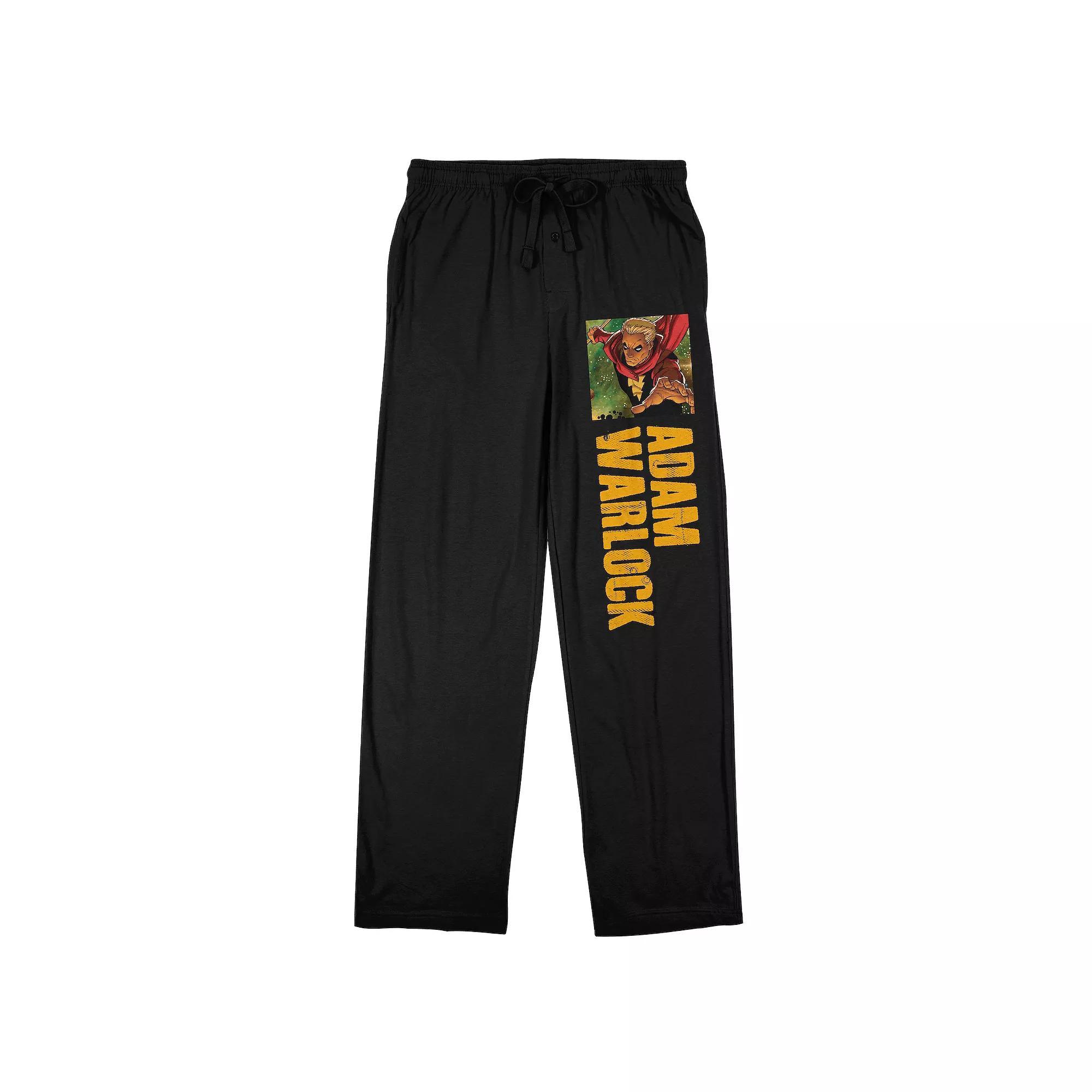 Men's Garfield Pajama Pants, Size: Small, Black Product Image
