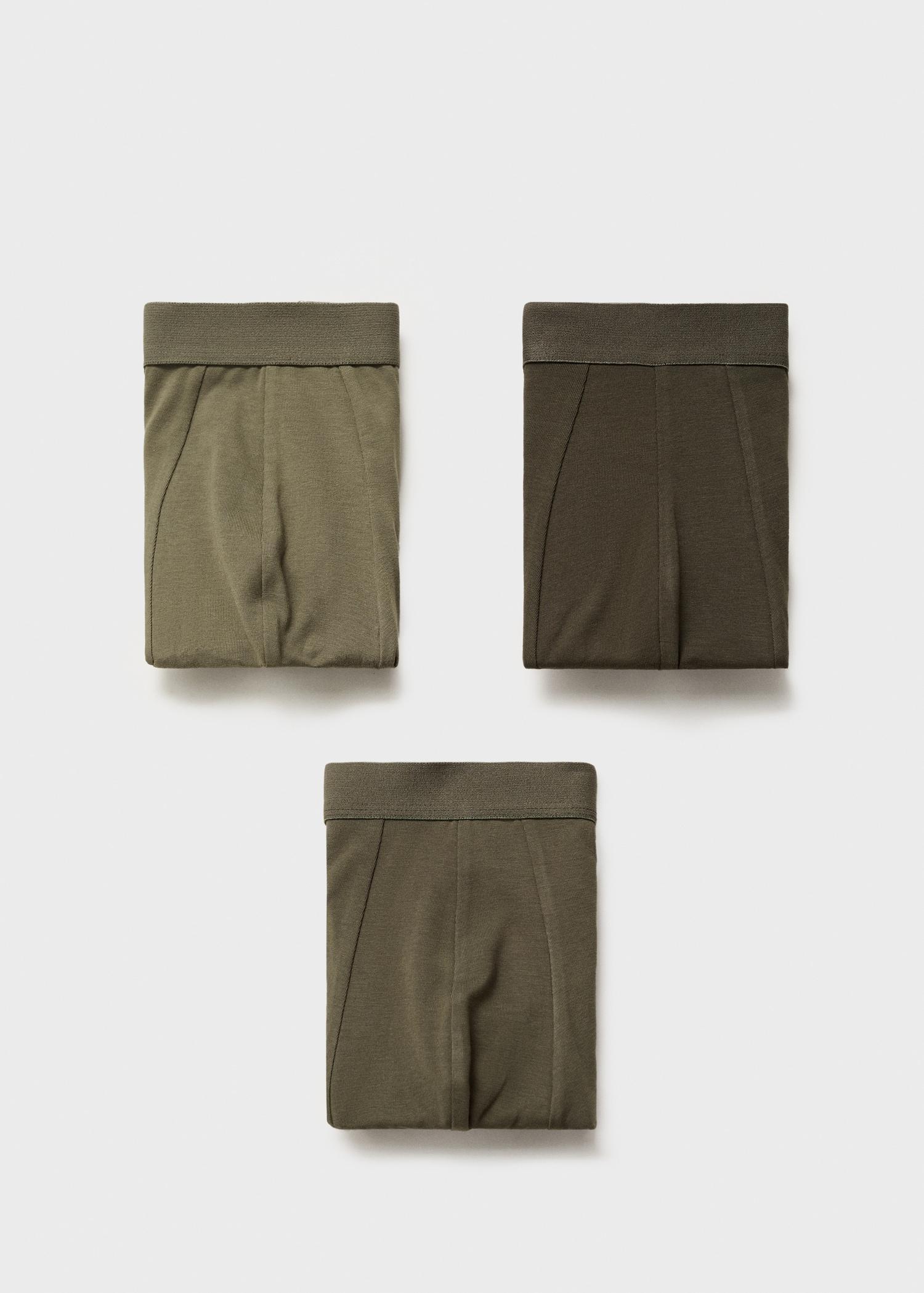 3-pack combined briefs - Men | MANGO USA Product Image