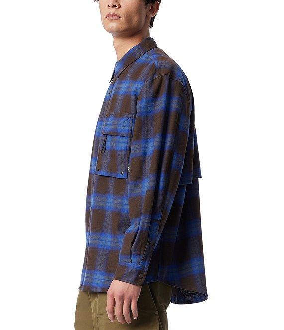 Cross Eyed Moose Stargaze Long Sleeve Plaid Shirt Product Image