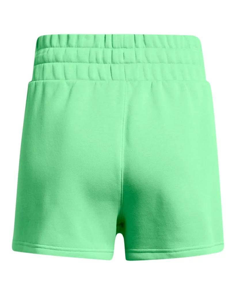 Women's UA Icon Fleece Boxer Shorts Product Image