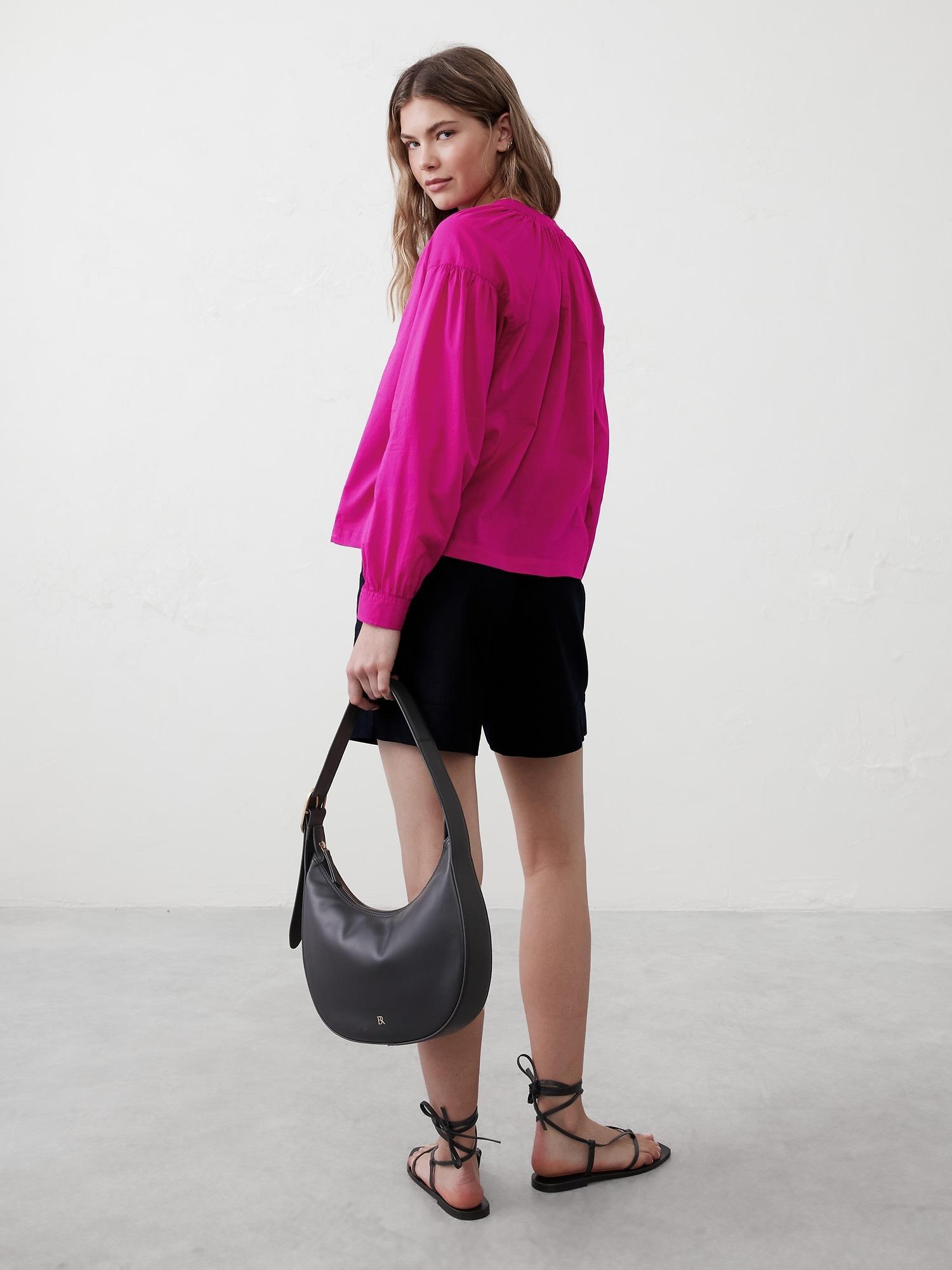 Trapunto Stitch Voile Top Product Image