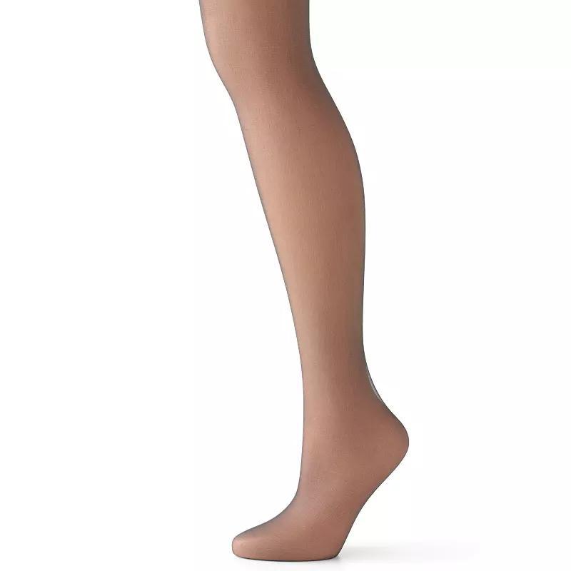 Hanes® Silk Reflections Ultra Sheer Control-Top Pantyhose 0B260, Women's, Size: E-F, Natural Product Image