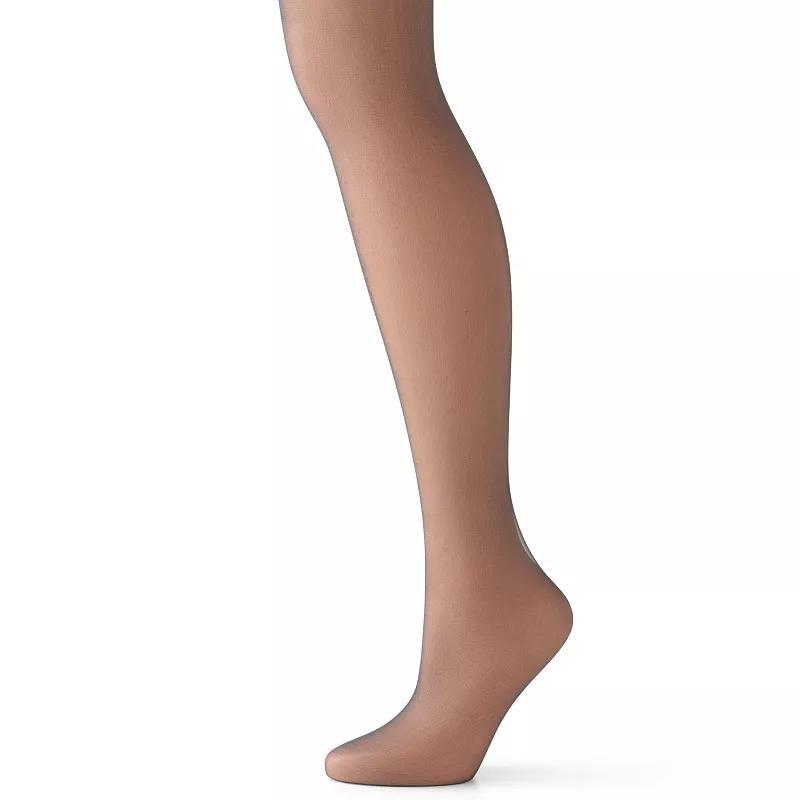 Hanes® Silk Reflections Ultra Sheer Control-Top Pantyhose 0B260, Women's, Size: E-F, Natural Product Image