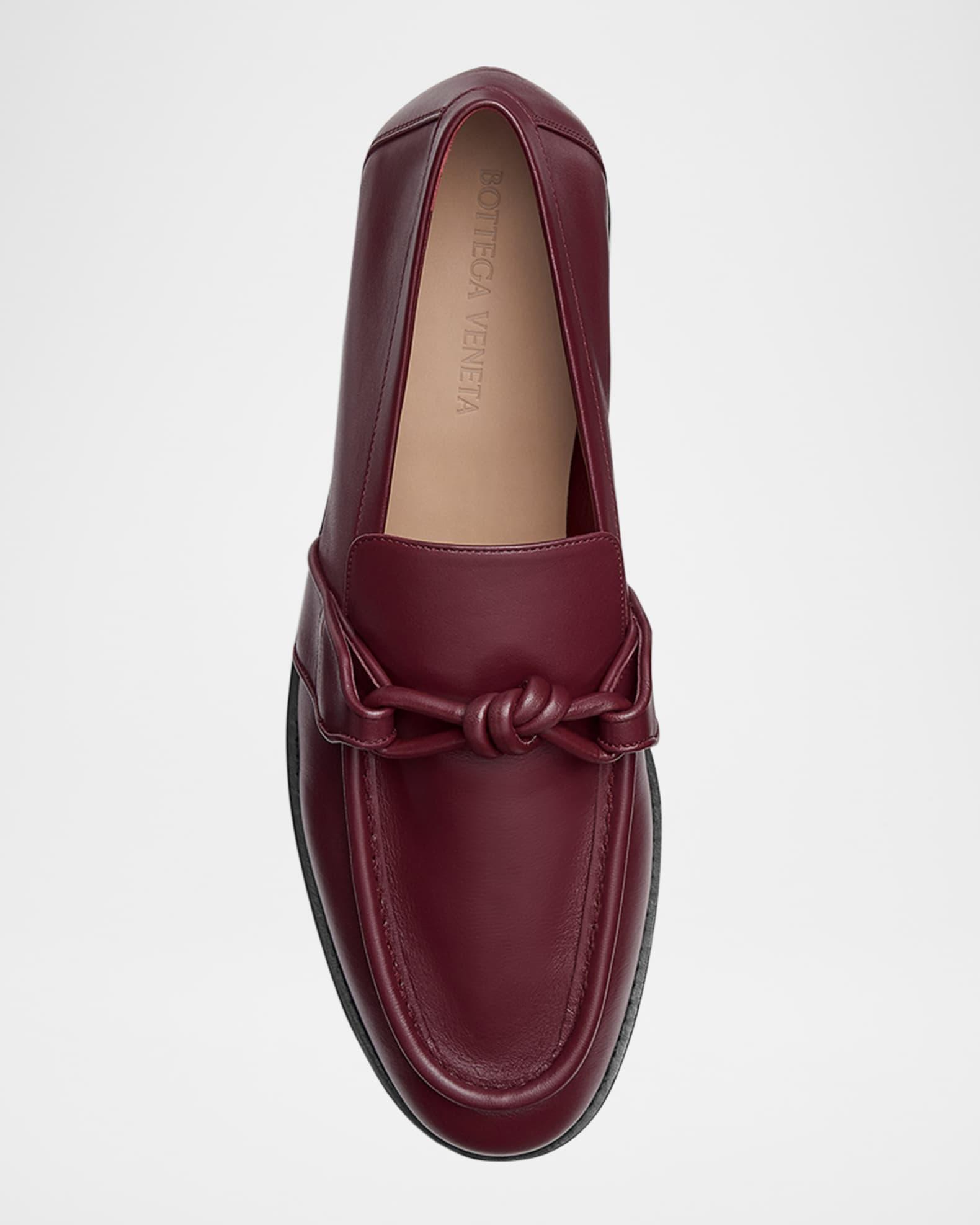 Men's Astaire Knot Suede Loafers Product Image