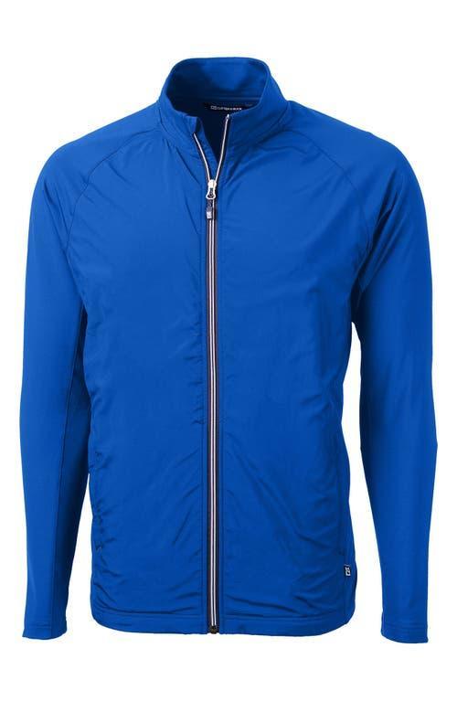 Cutter & Buck Adapt Eco Knit Hybrid Recycled Mens Full Zip Jacket Product Image