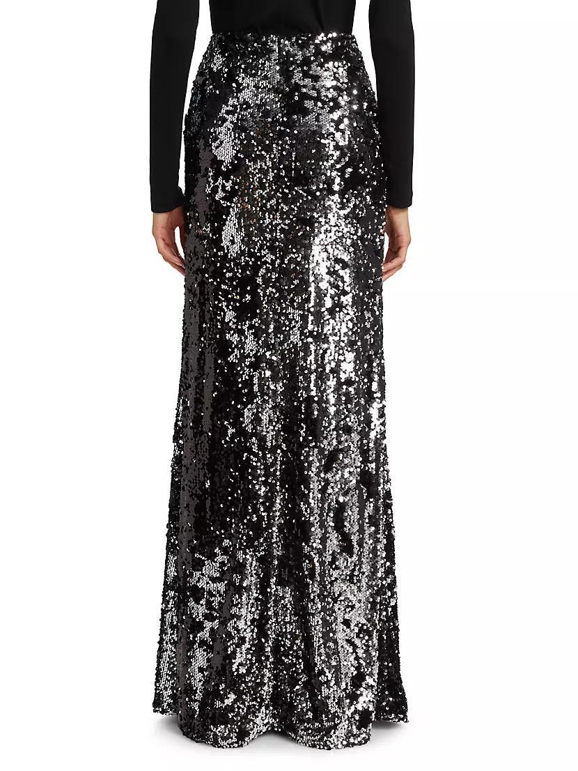 Zeta Sequined Maxi Skirt Product Image