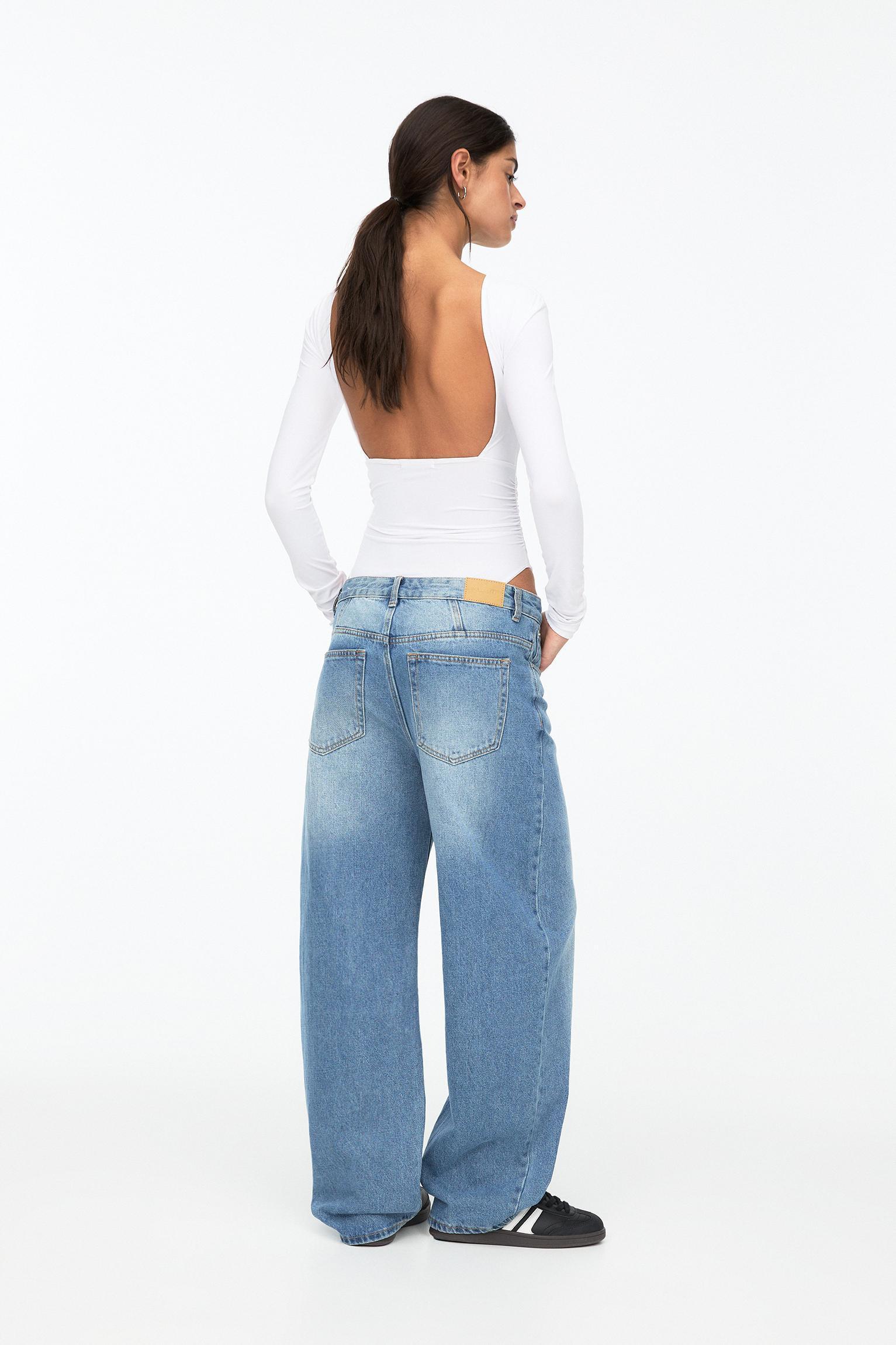 Open back polyamide bodysuit Product Image