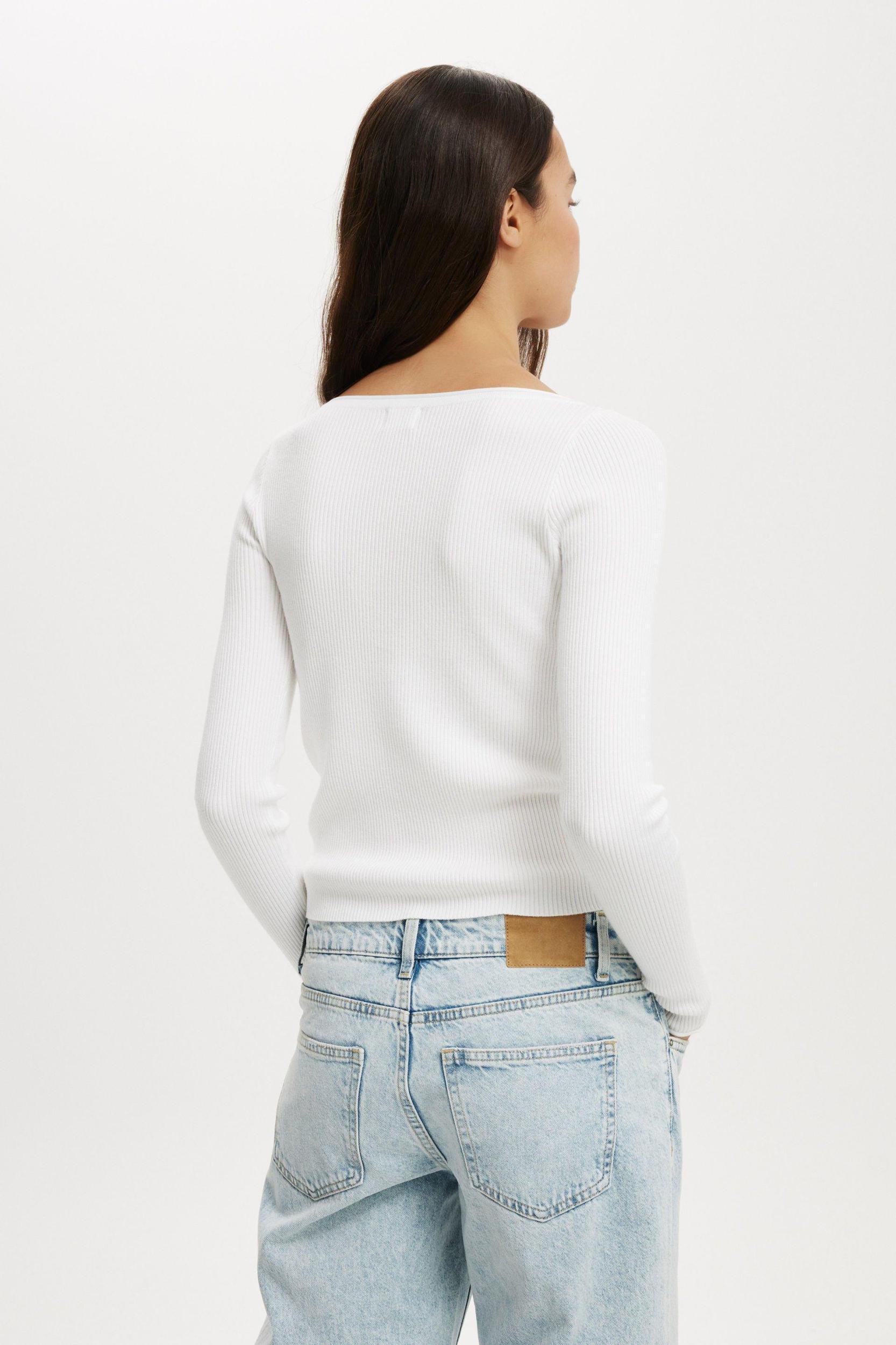 Everfine Boat Neck Knit Long Sleeve Product Image