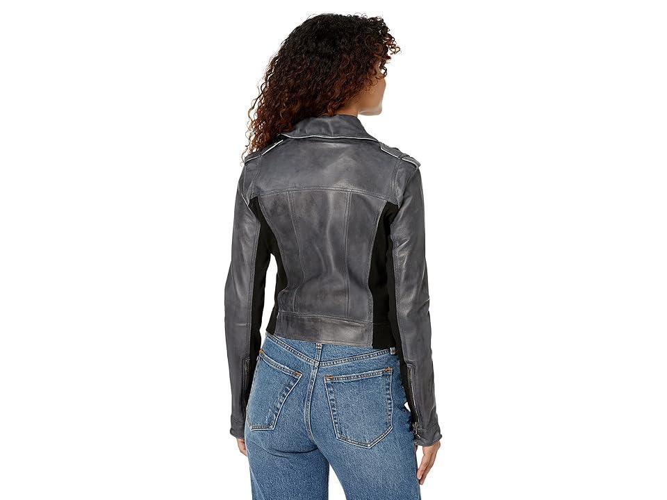 jakett NEW YORK Piper Moto Jacket Patina Leather Women's Jacket Product Image