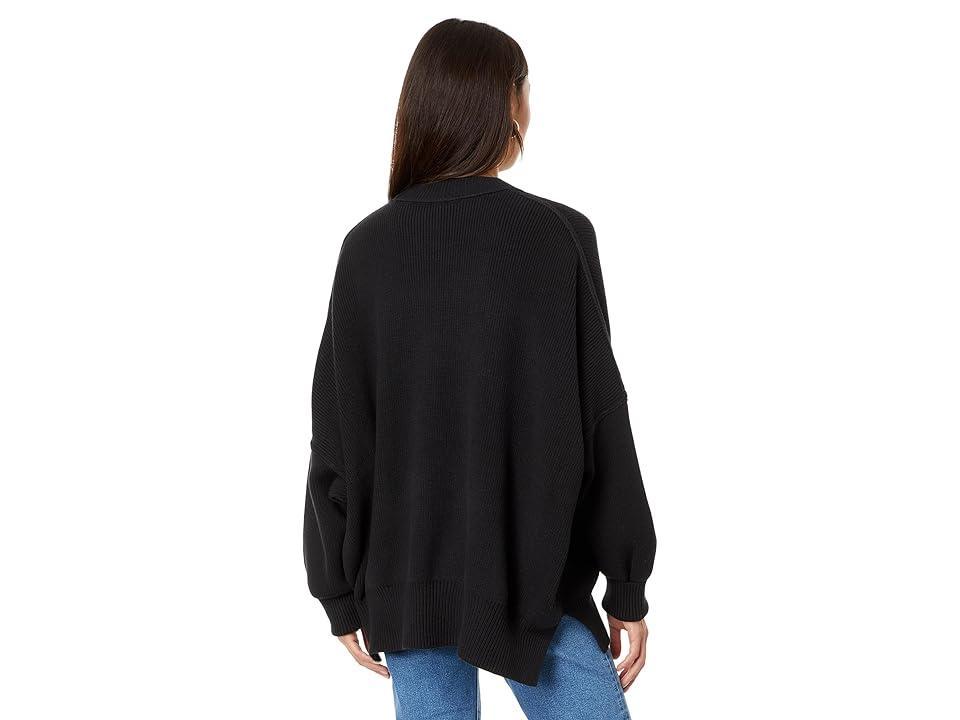 Free People Easy Street Tunic Sweater Black S Product Image