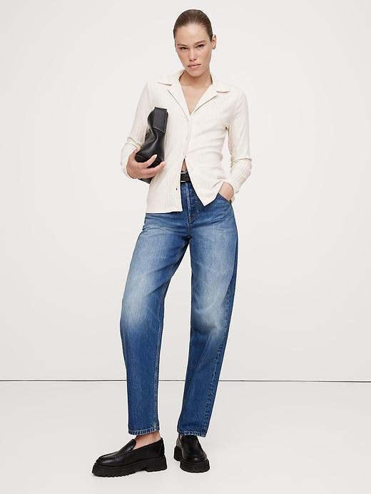 Ribbed Resort Shirt Product Image