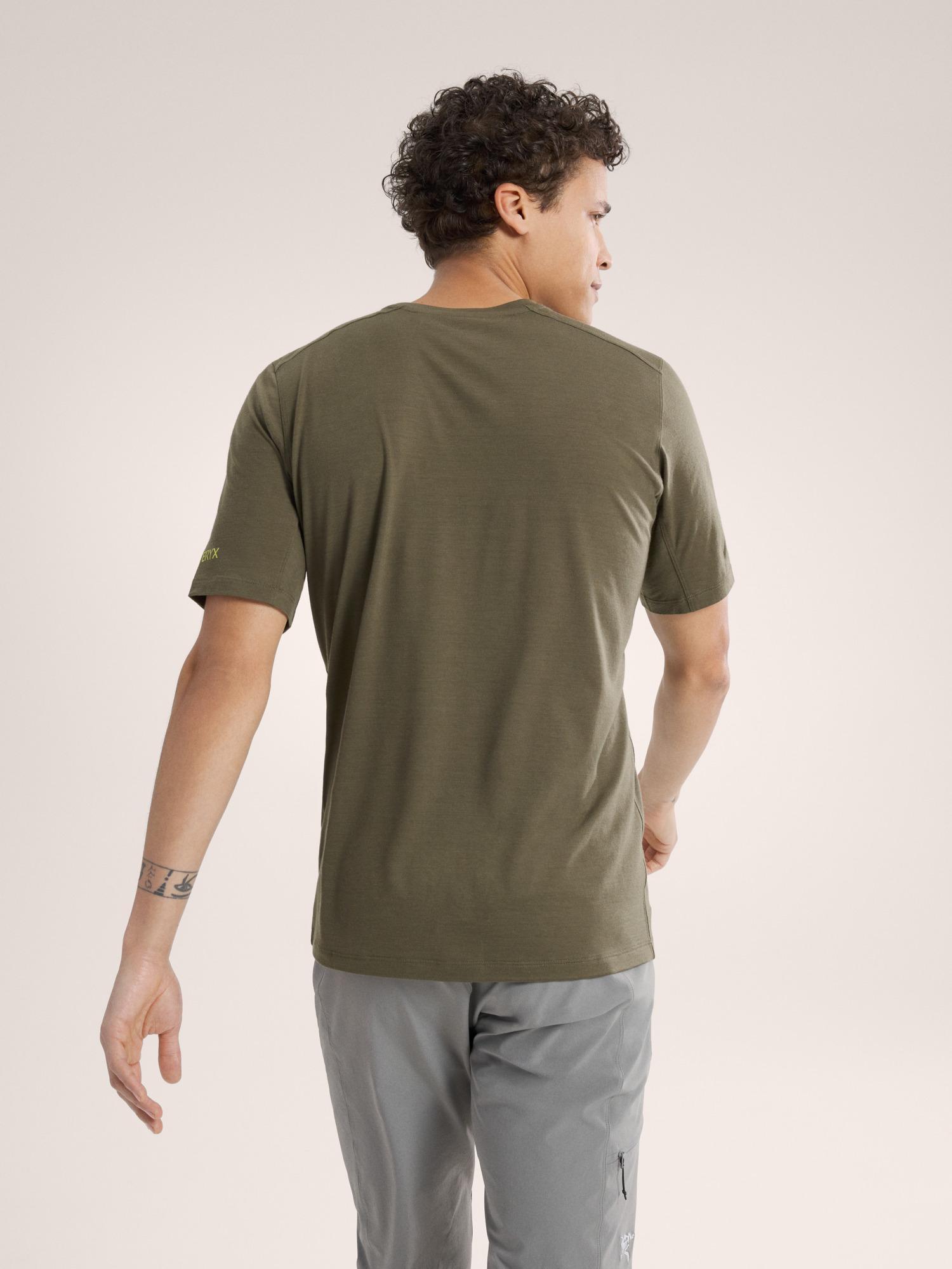 Ionia Merino Wool Logo Shirt SS Men's Product Image