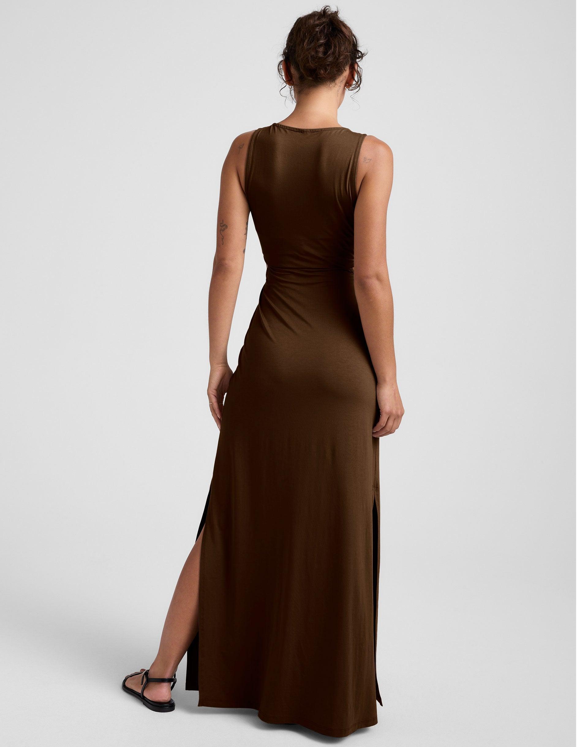 Maxi Around The World Front Twist Dress Product Image