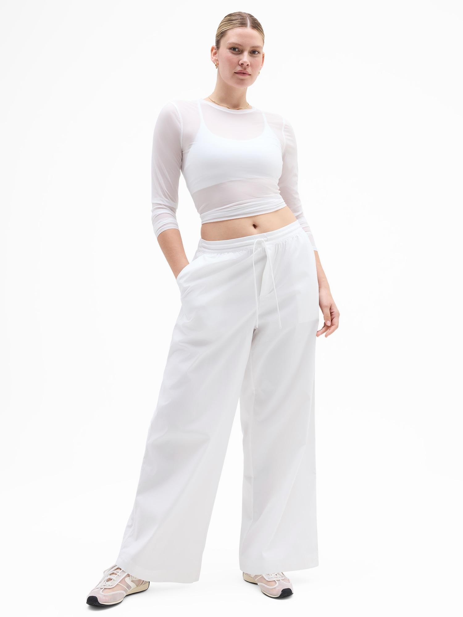 Drift Mid Rise Poplin Pant Product Image