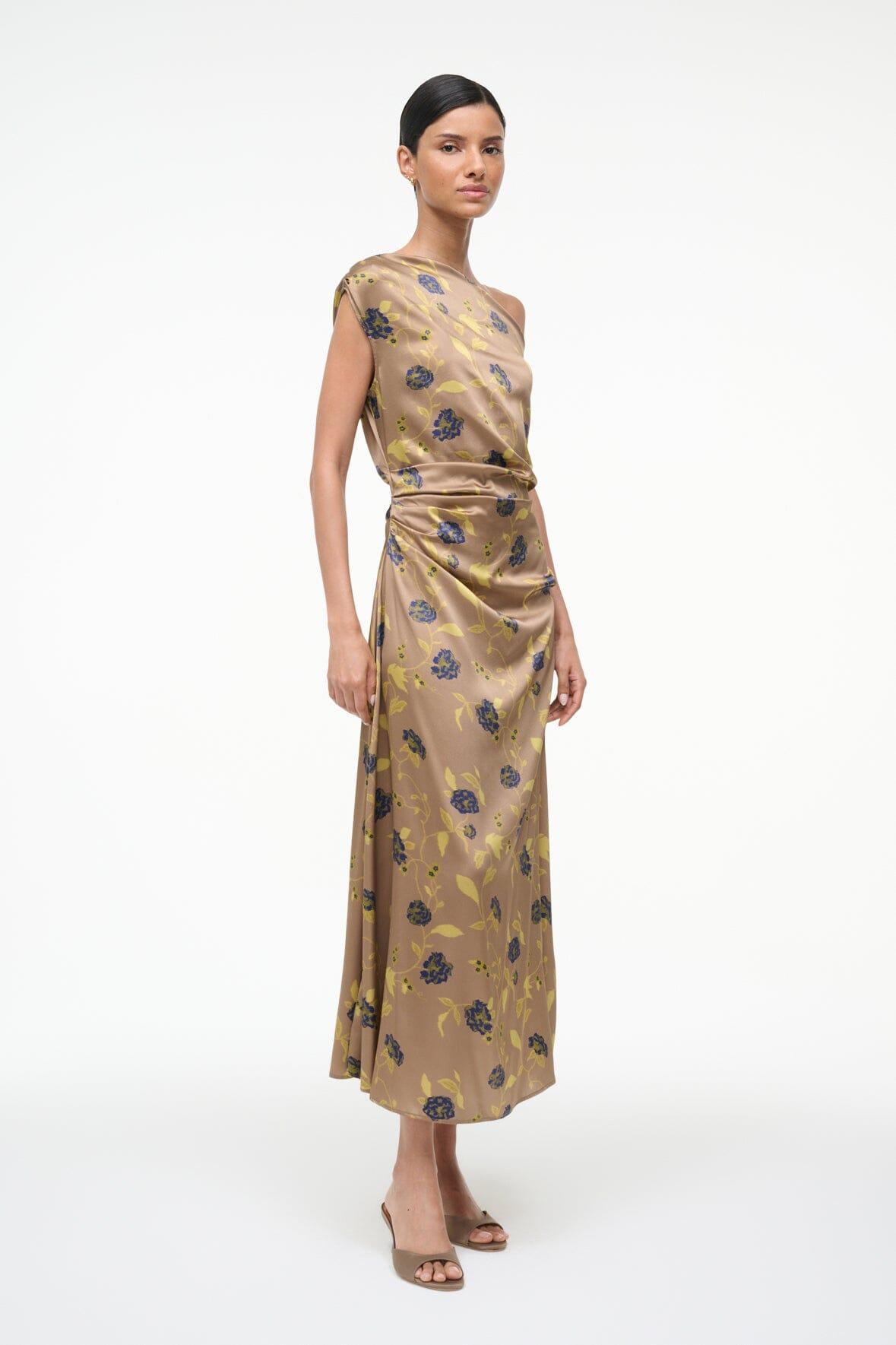 PHARE SILK DRESS | VINTAGE FLORAL Product Image