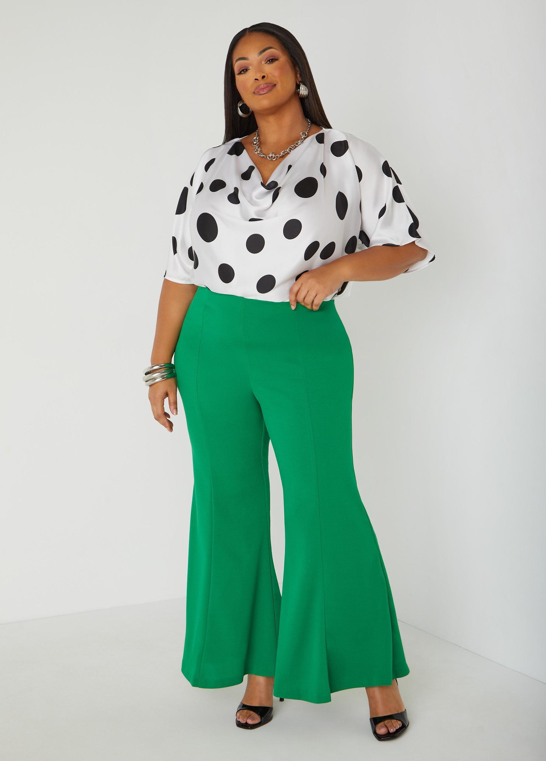 High Rise Flared Pants Product Image