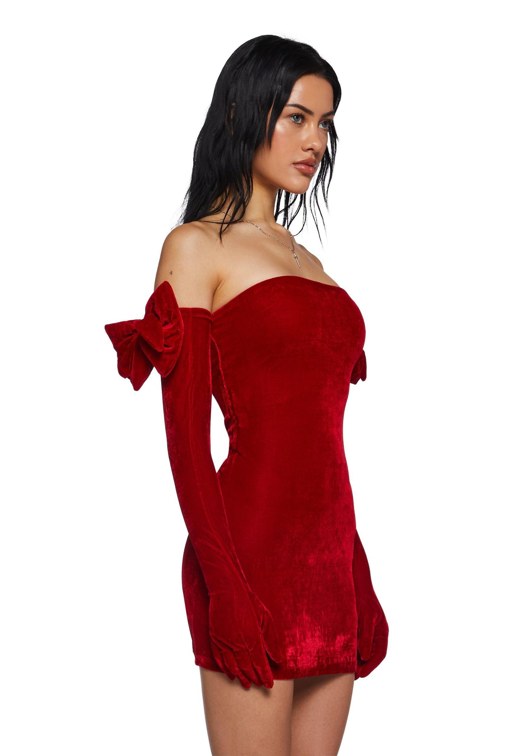 Pretty Perfection Mini Dress Set - Red Baby Product Image