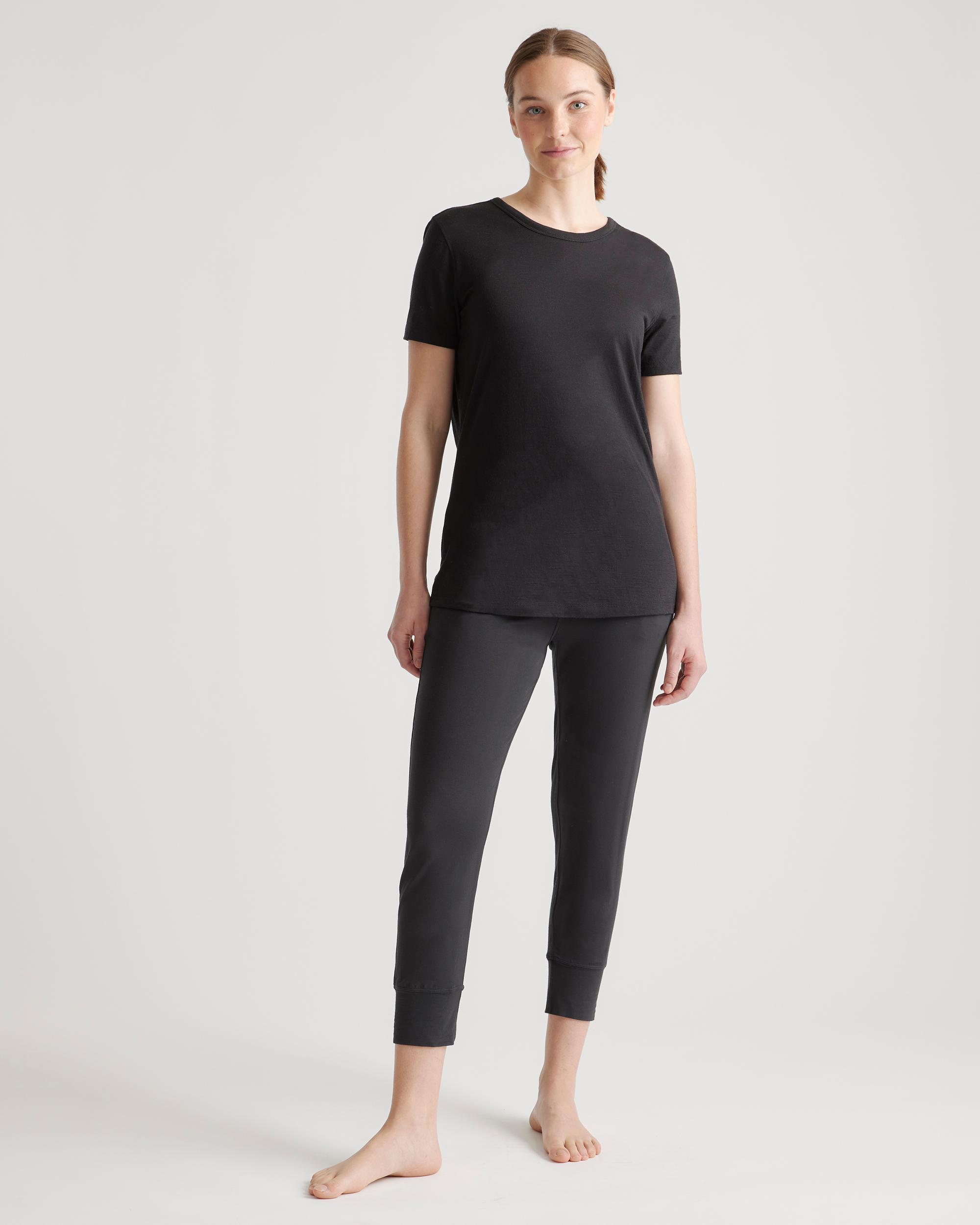 Quince | Women's 100% Merino Wool All-Season Base Layer T-Shirt Merino/Cotton Product Image