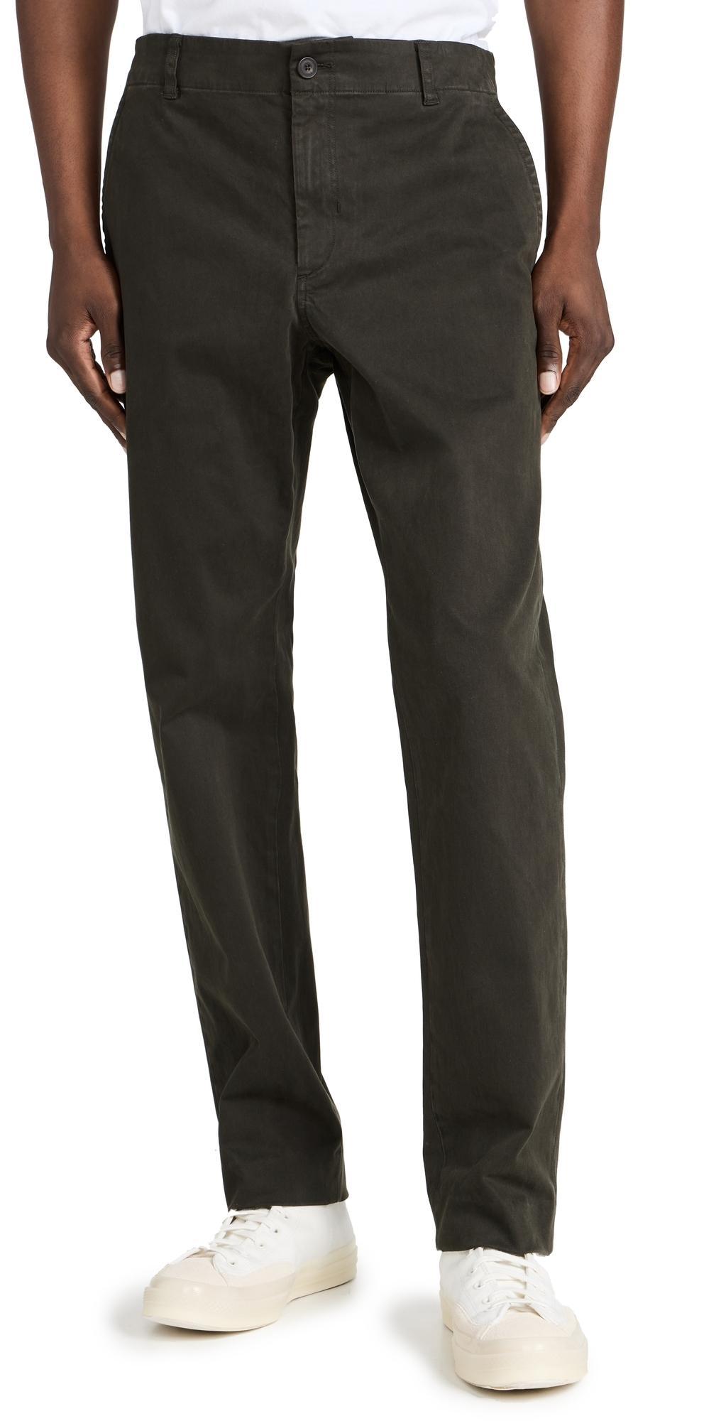Vince Sueded Twill Garment Dye Pants (Washed Dark Taupe Sand) Men's Casual Pants Product Image