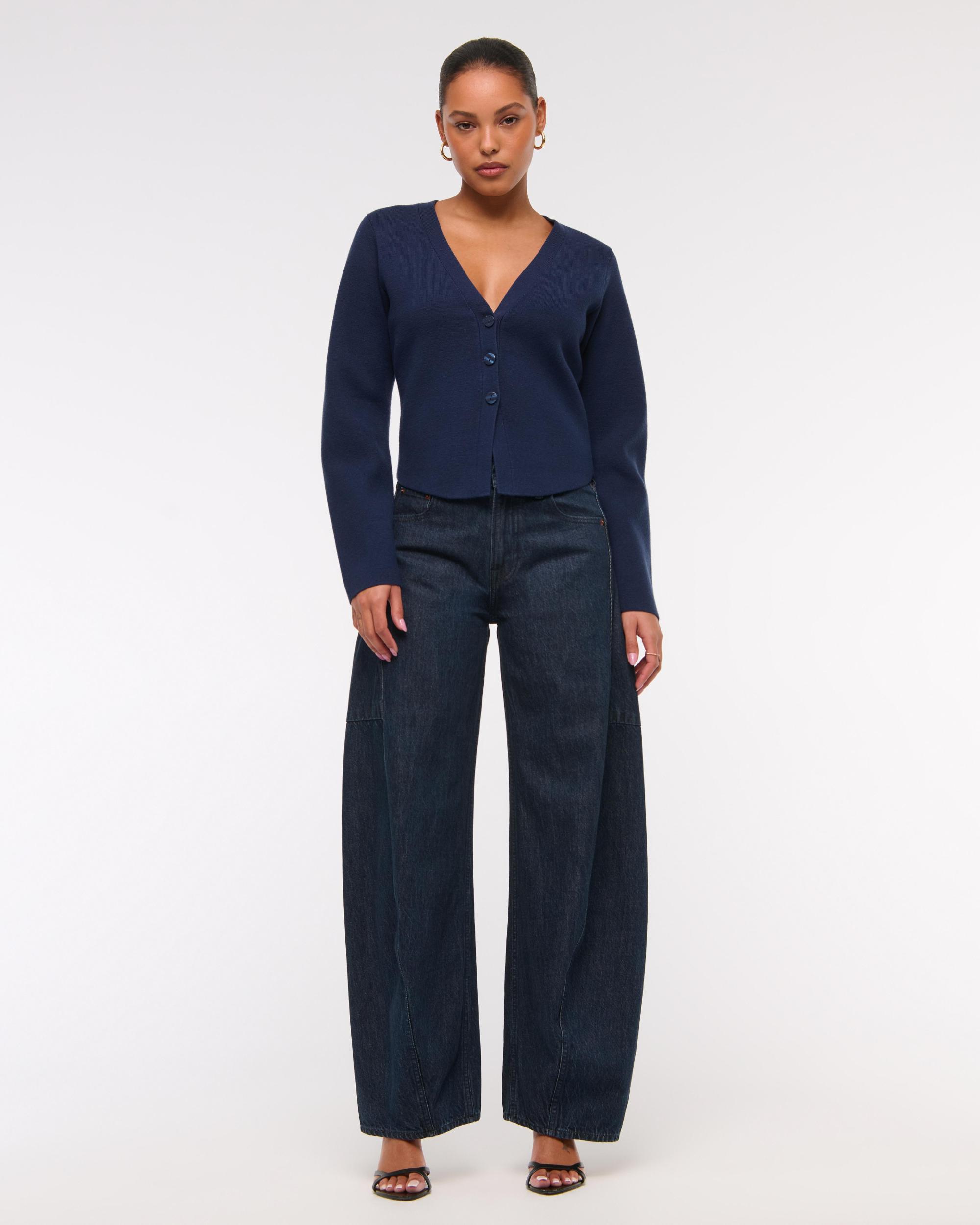 LuxeLoft Barrel Sleeve Cardigan Product Image