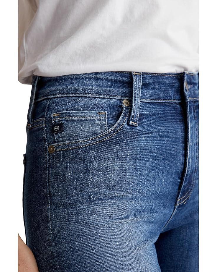 Farrah Mid Rise Skinny Ankle Jeans in Modern Indigo Product Image