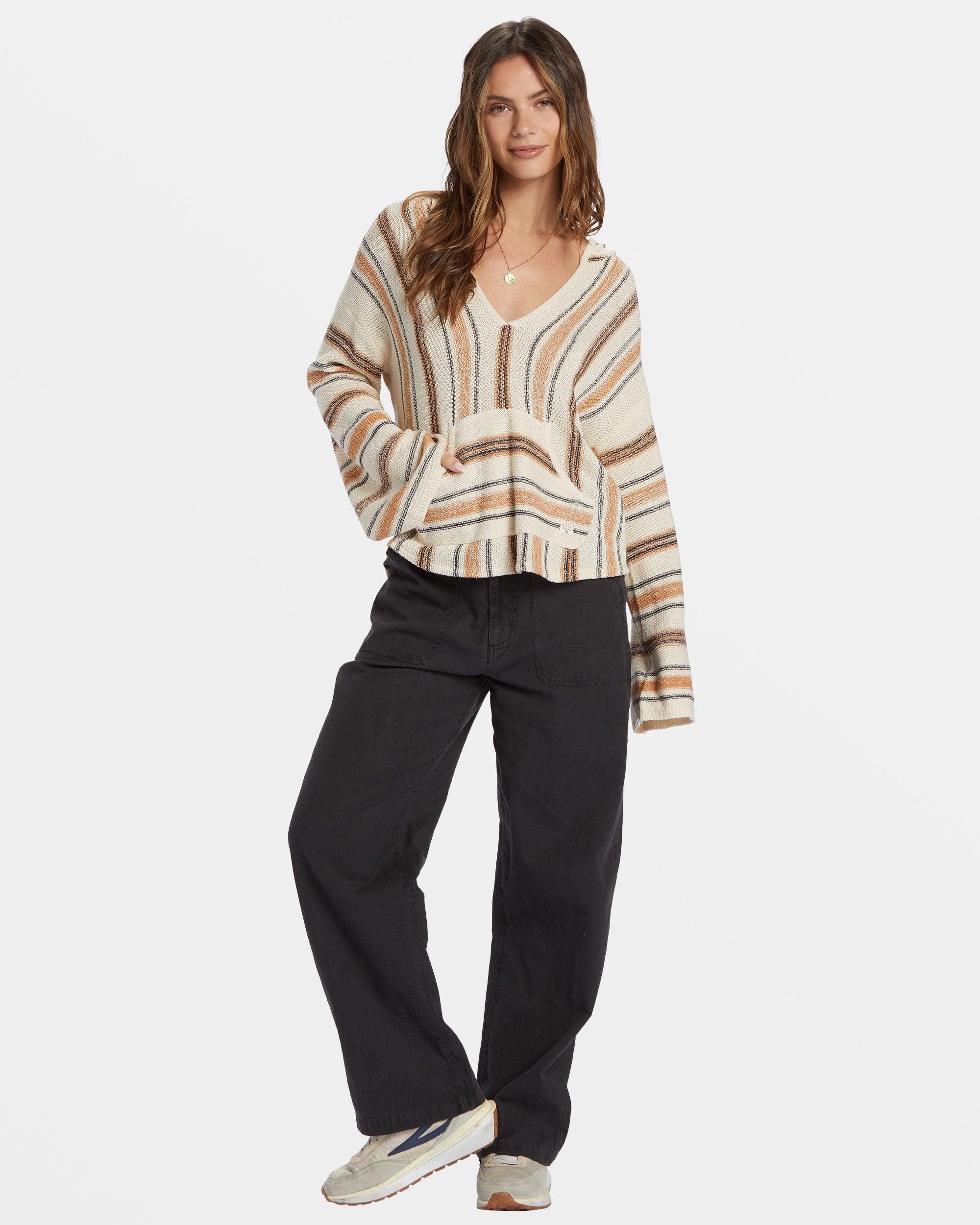 Baja Beach Hooded Sweater - Shoreline Female Product Image