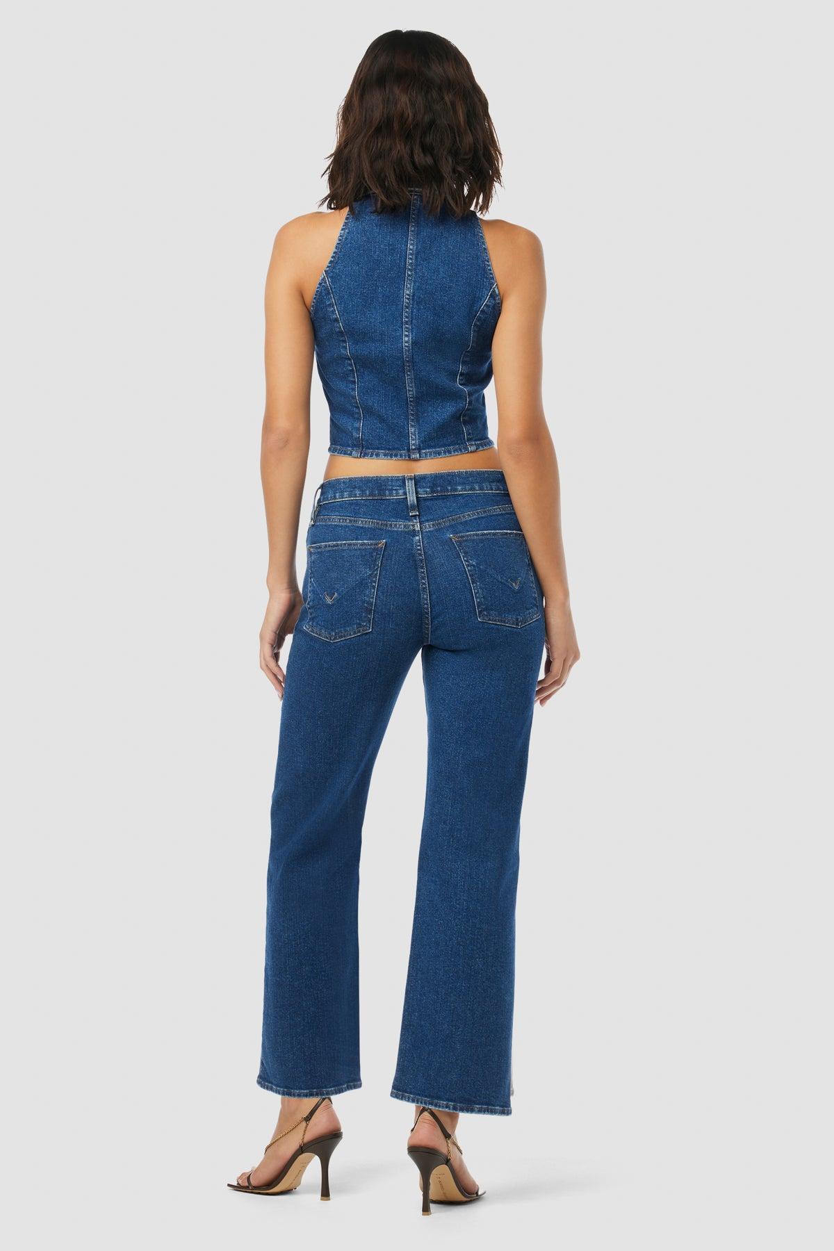 Rosie Pleated High-Rise Wide Leg Jean Female Product Image