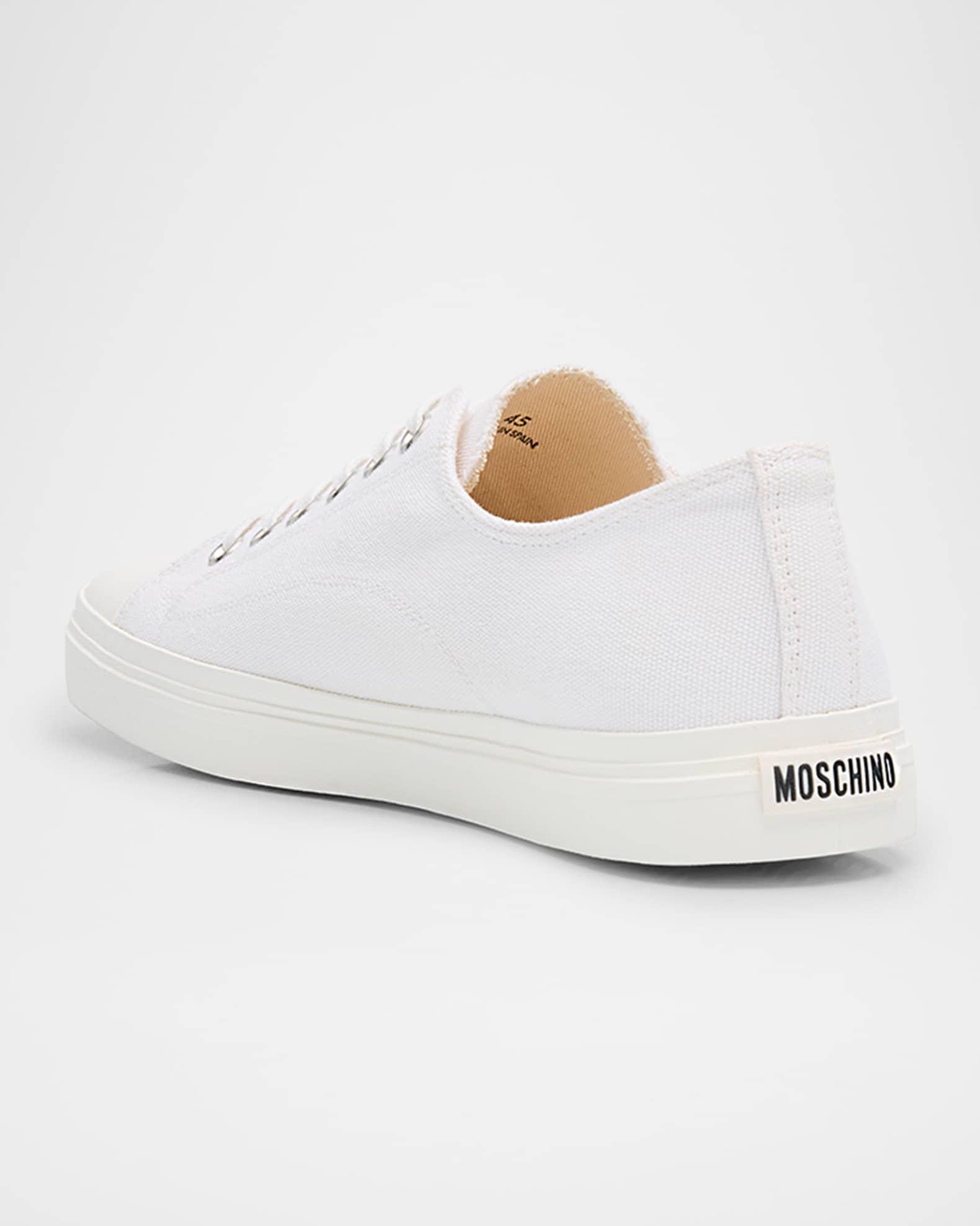 Men's Canvas Low-Top Sneakers Product Image
