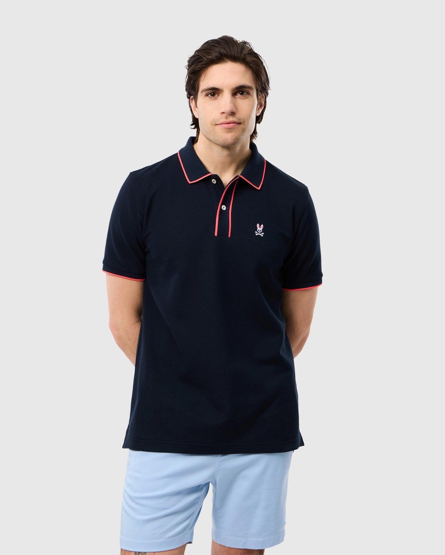 MENS ALBERTON LONG SLEEVE TEE - B6T867E200 Product Image
